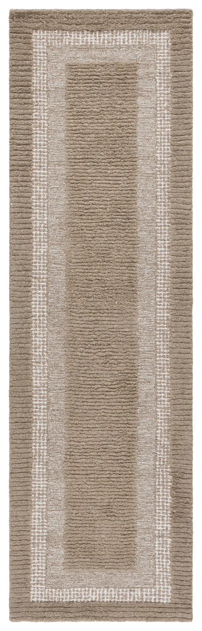 Renewal Concentric Border Hand-Tufted Rug