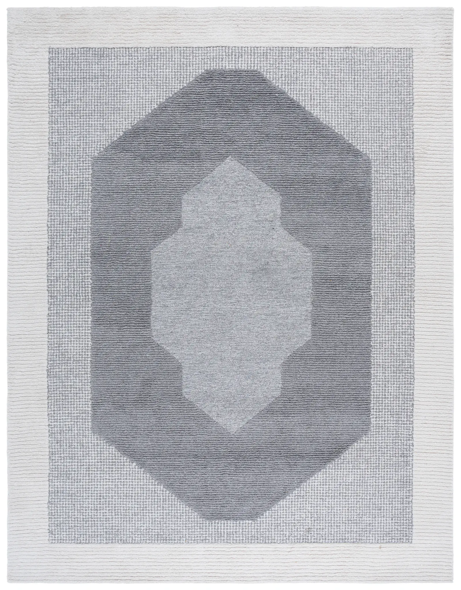 Renewal Concentric Medallion Hand-Tufted Rug