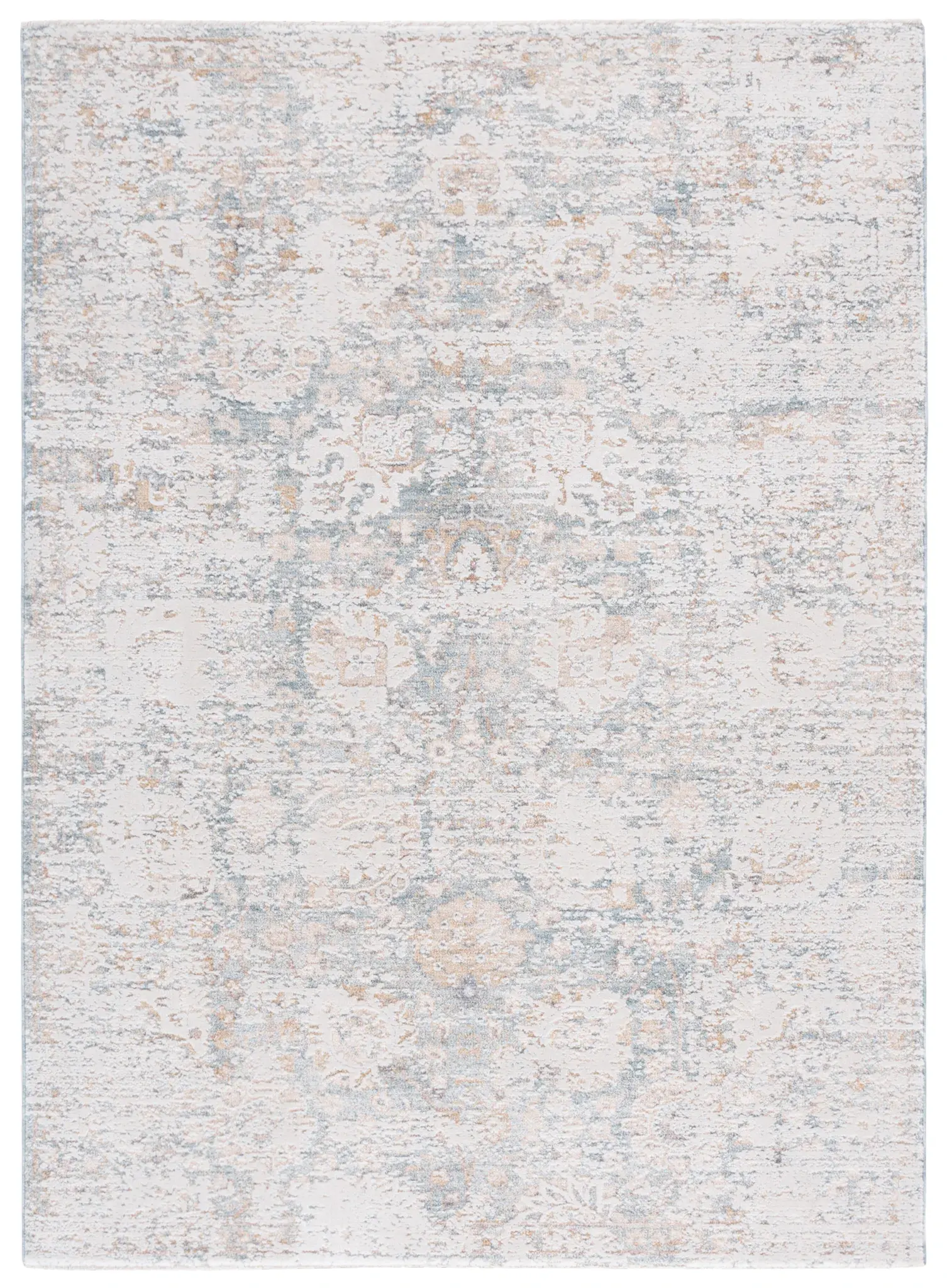 Romance Distressed Medallion Rug