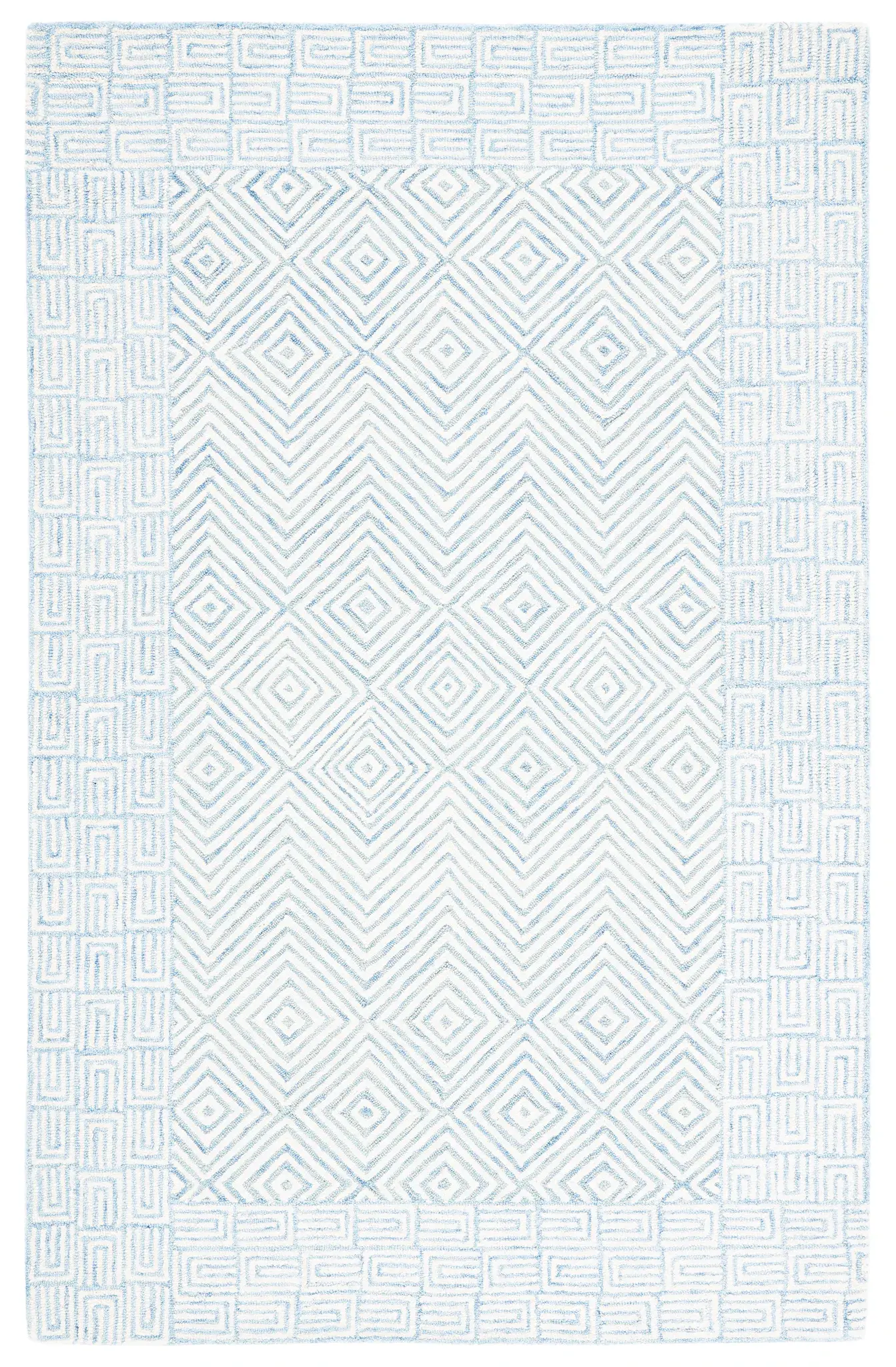 Roslyn Diamond Chevron Hand-Tufted Wool Rug
