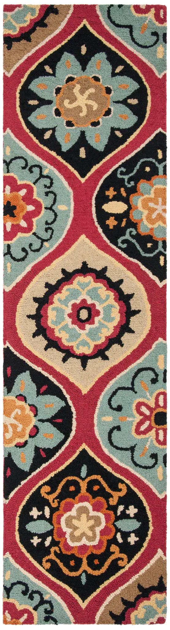 Roslyn Floral Medallion Hand-Tufted Wool Rug