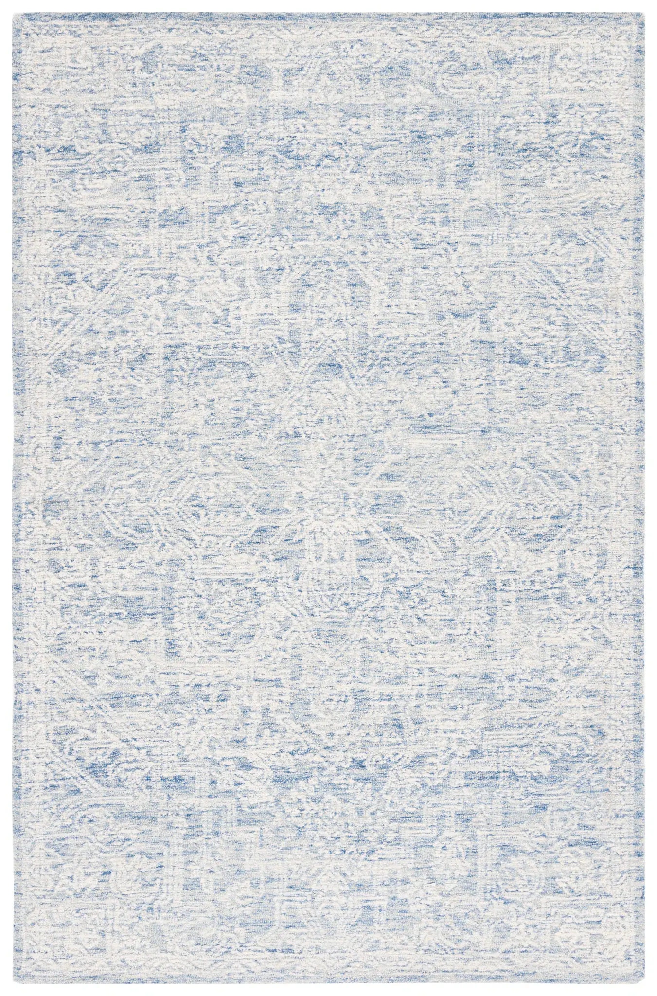 Roslyn Faded Medallion Hand-Tufted Wool Rug