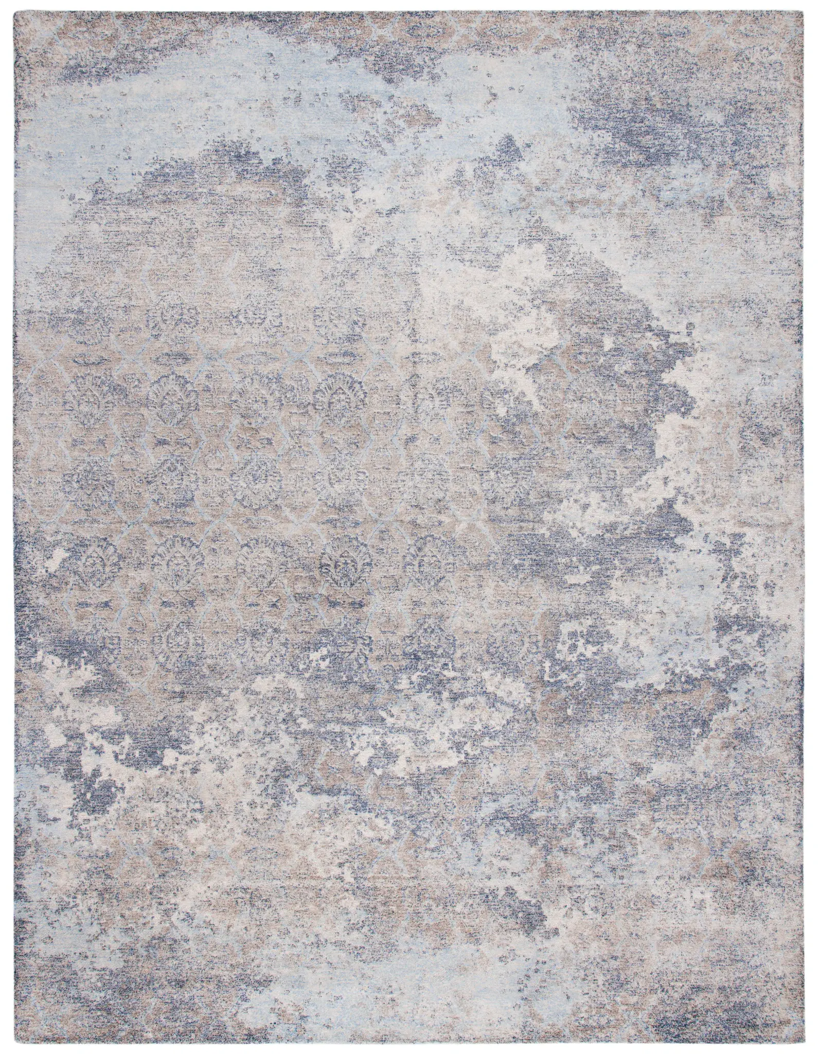 Restoration Vintage Abstract Hand-Tufted Rug