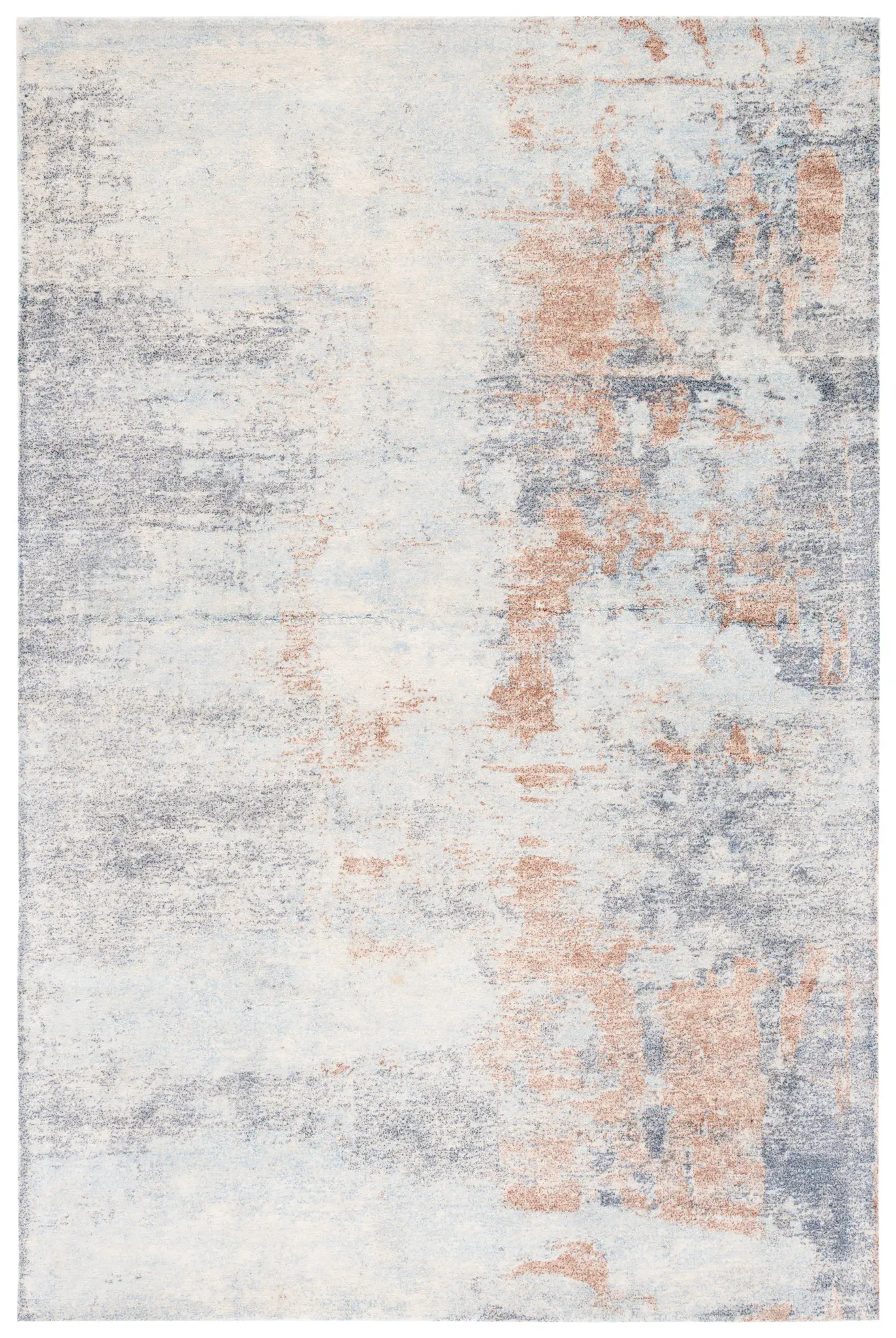 Restoration Vintage Abstract Hand-Tufted Wool & Viscose Rug