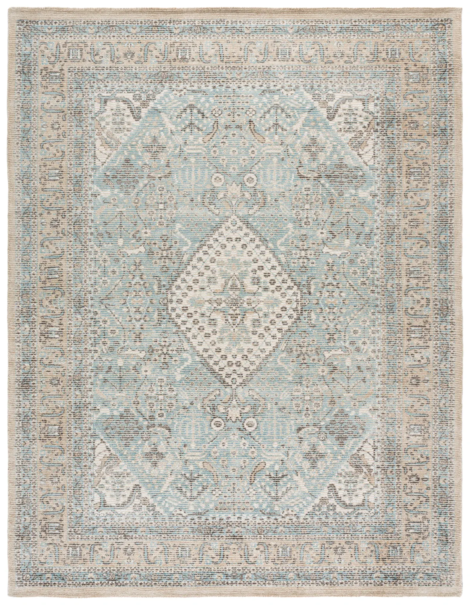 Restoration Vintage Traditional Medallion Hand-Loomed Rug