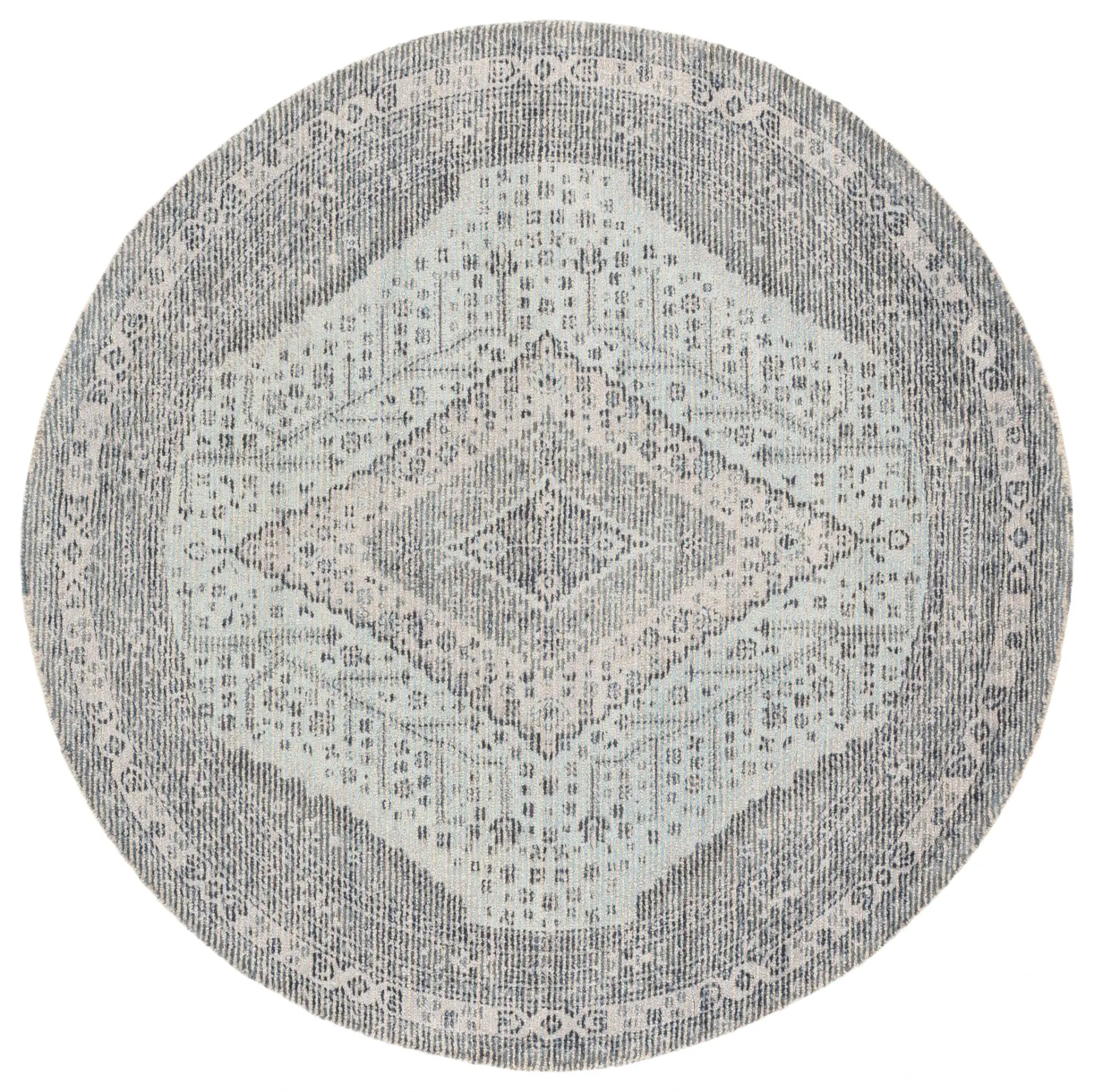 Restoration Vintage Traditional Medallion Hand-Loomed Rug