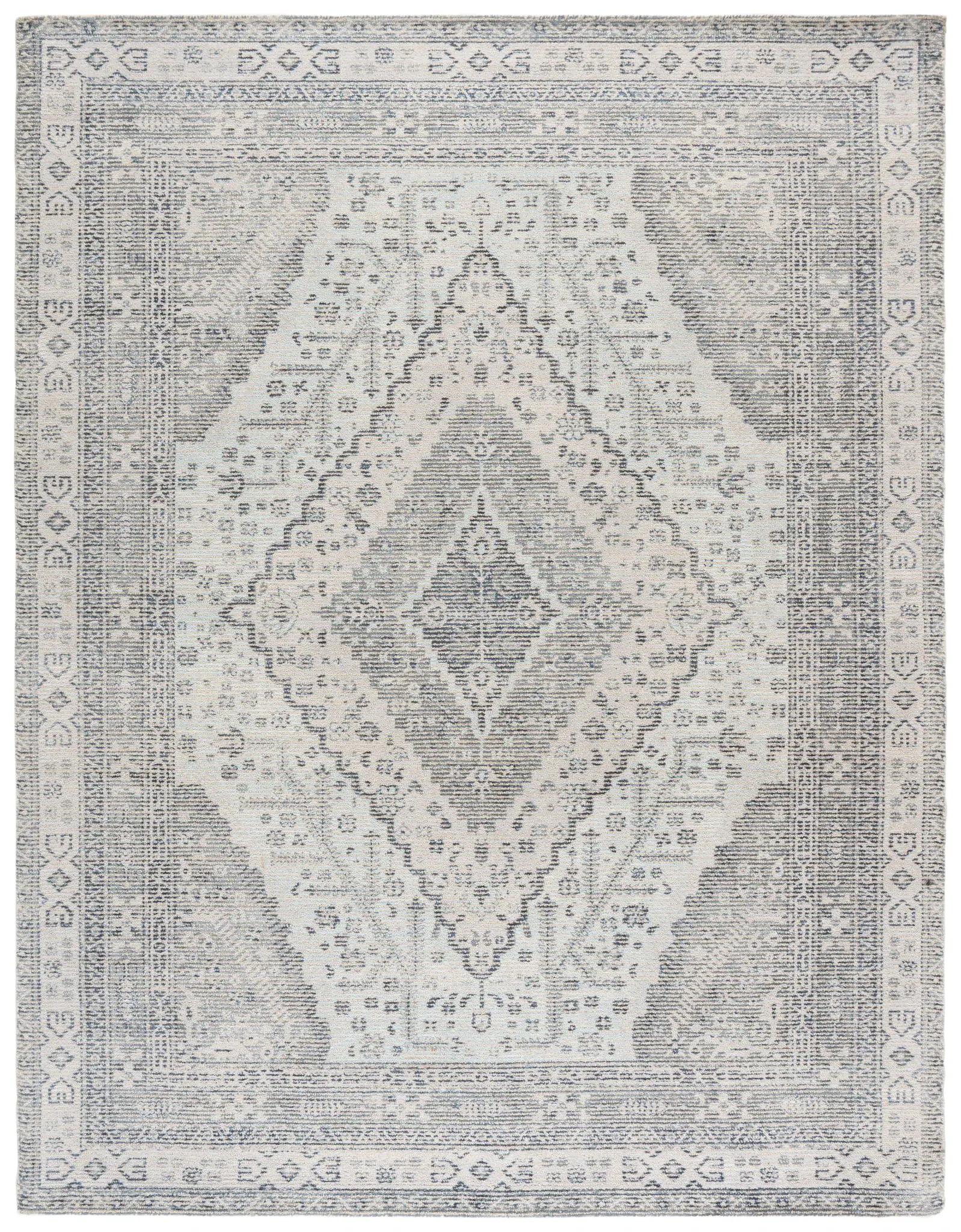 Restoration Vintage Traditional Medallion Hand-Loomed Rug