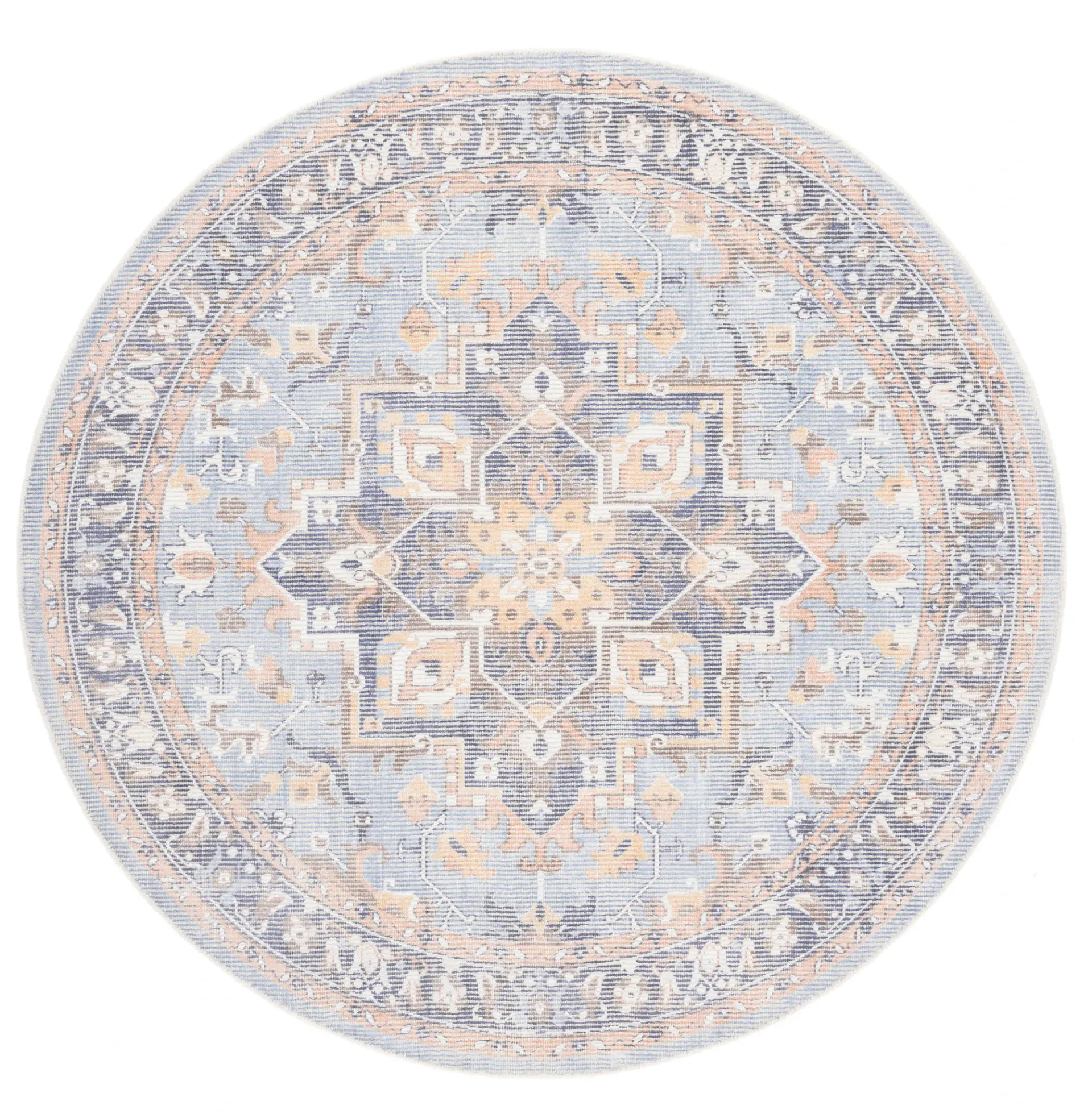 Restoration Vintage Medallion Hand-Loomed Rug