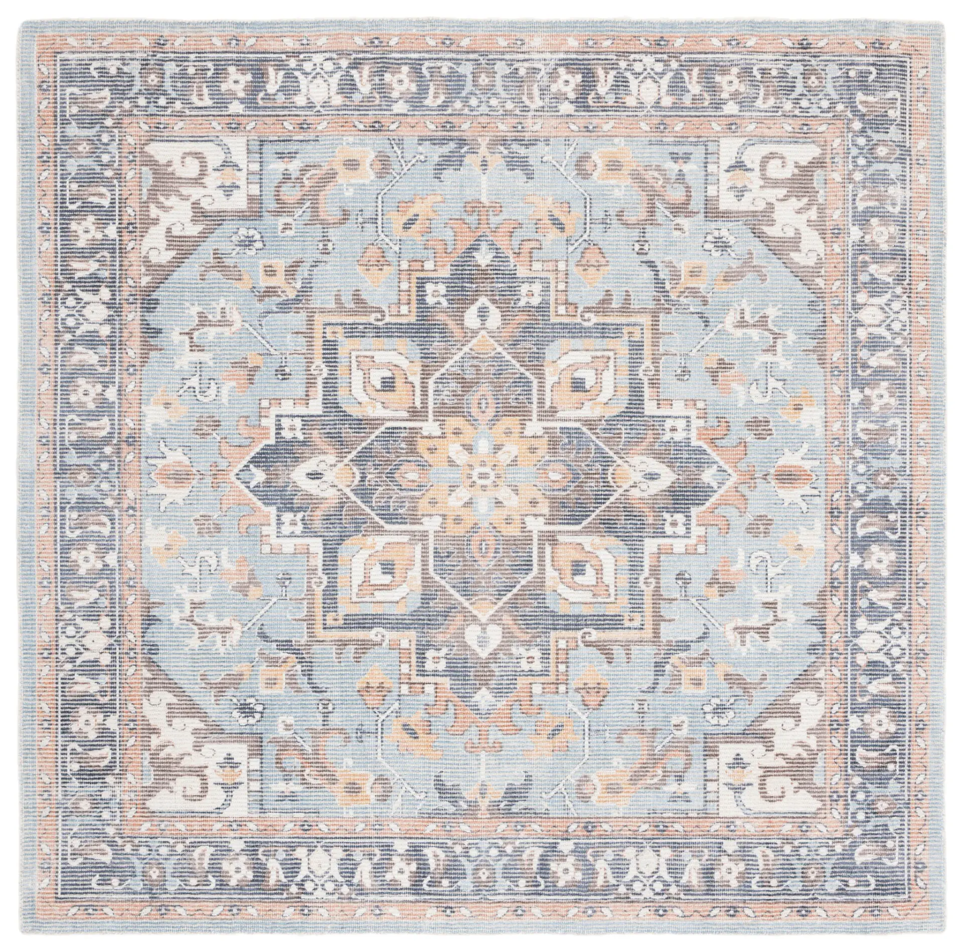 Restoration Vintage Medallion Hand-Loomed Rug