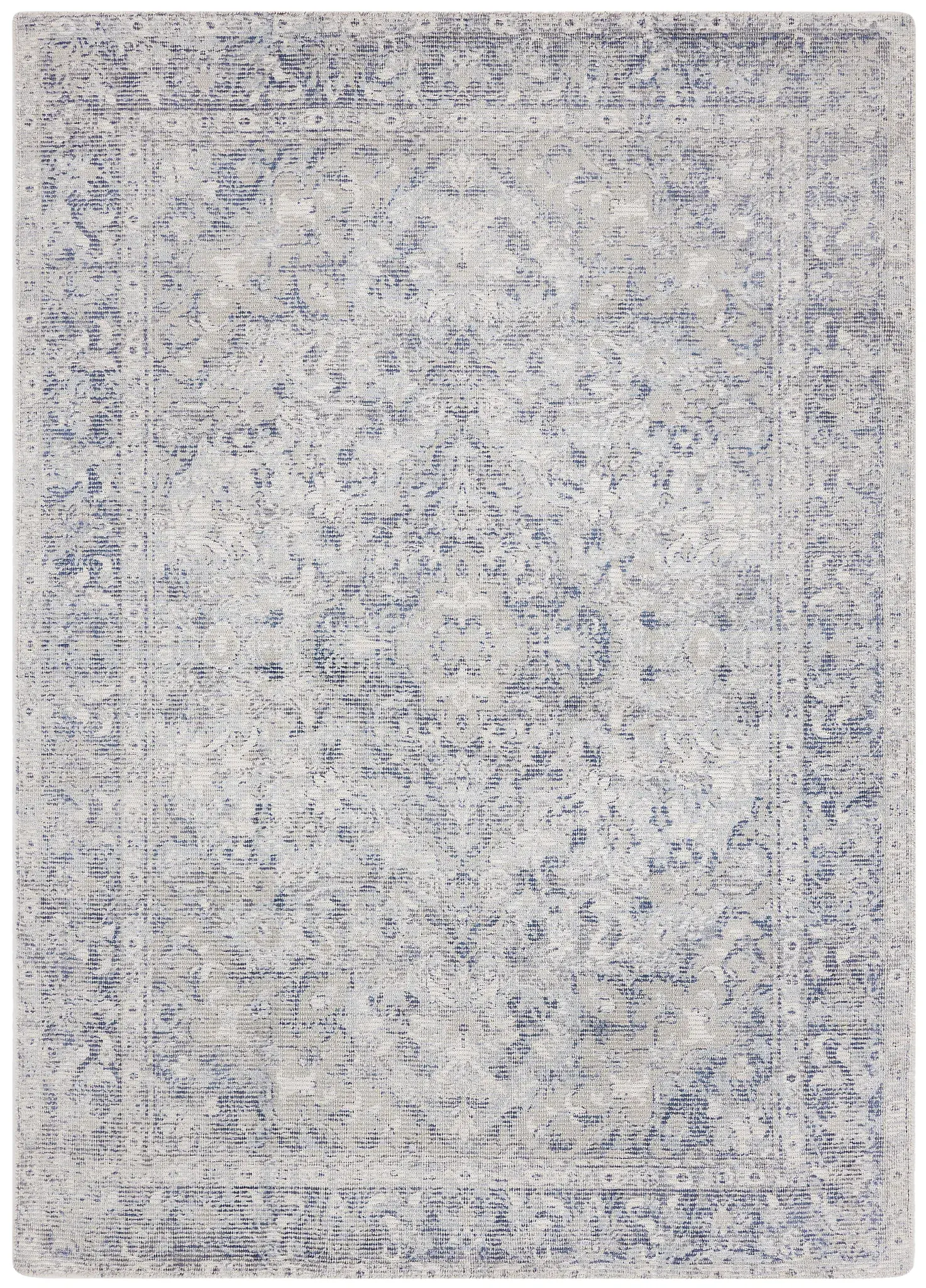 Restoration Vintage Traditional Medallion Hand-Loomed Rug