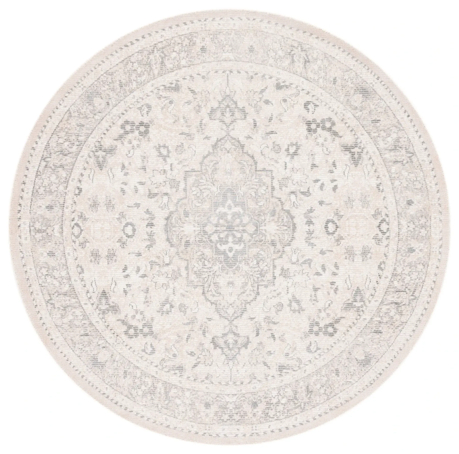 Restoration Vintage Adara Floral Medallion Hand-Loomed Rug