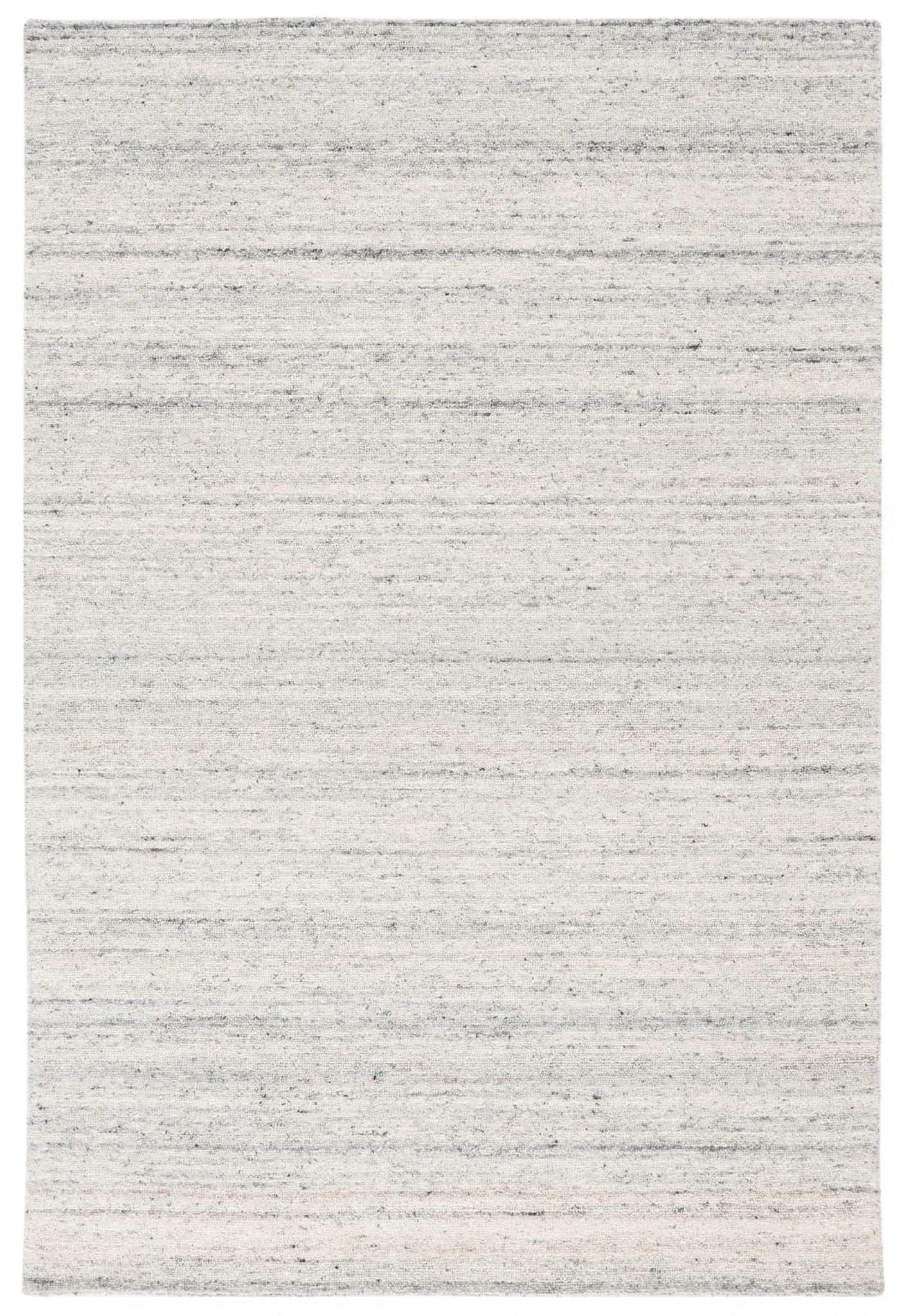 Restoration Vintage Modern Striated Hand-Tufted Wool Rug