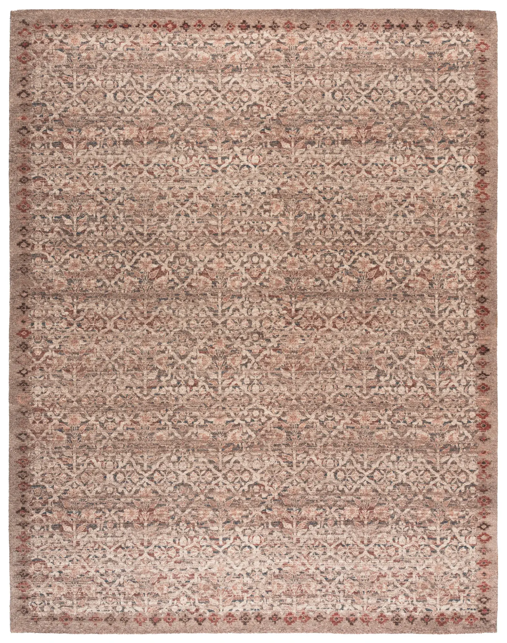 Restoration Vintage Vintage Persian Hand-Tufted Rug