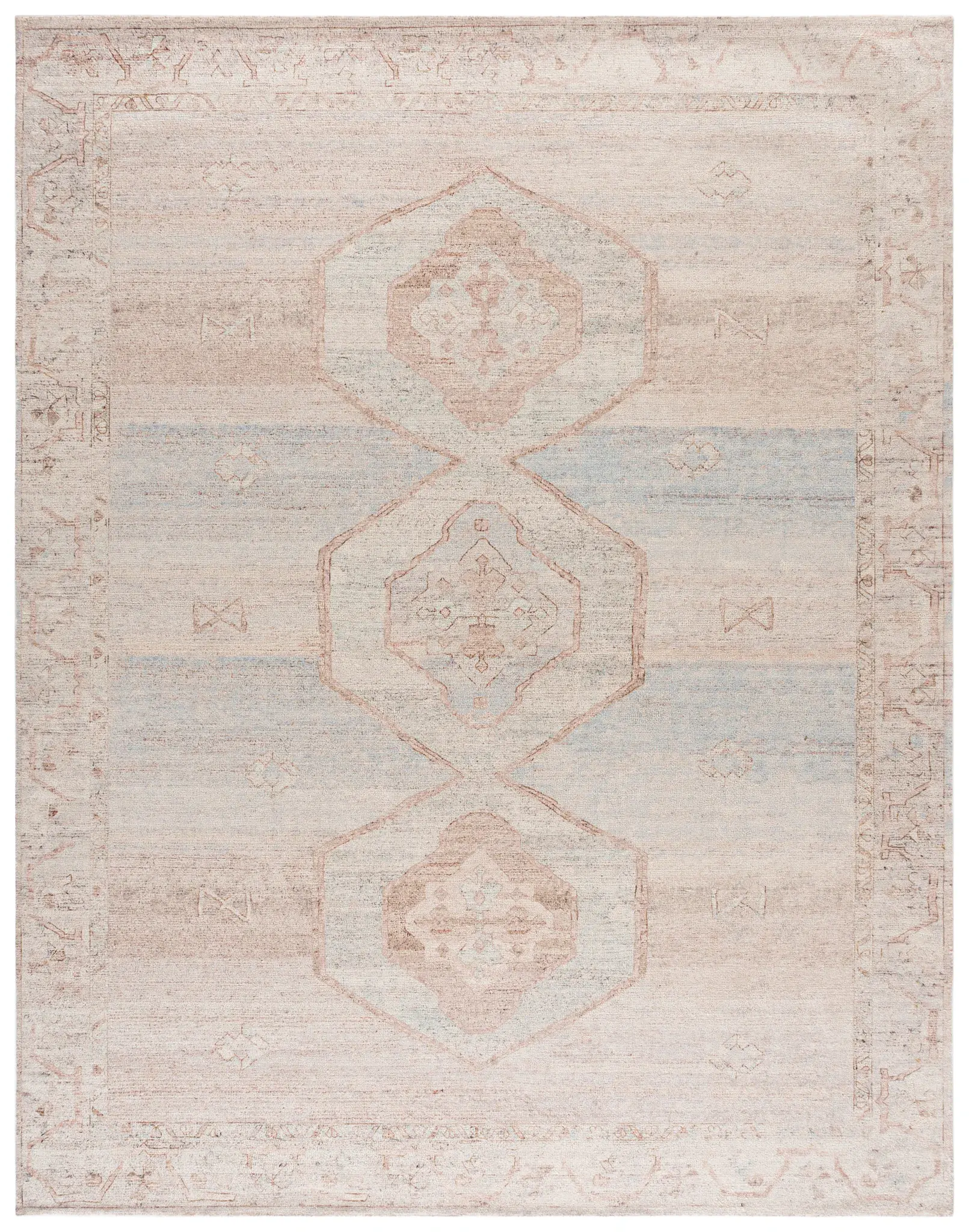 Restoration Vintage Medallion Hand-Tufted Rug