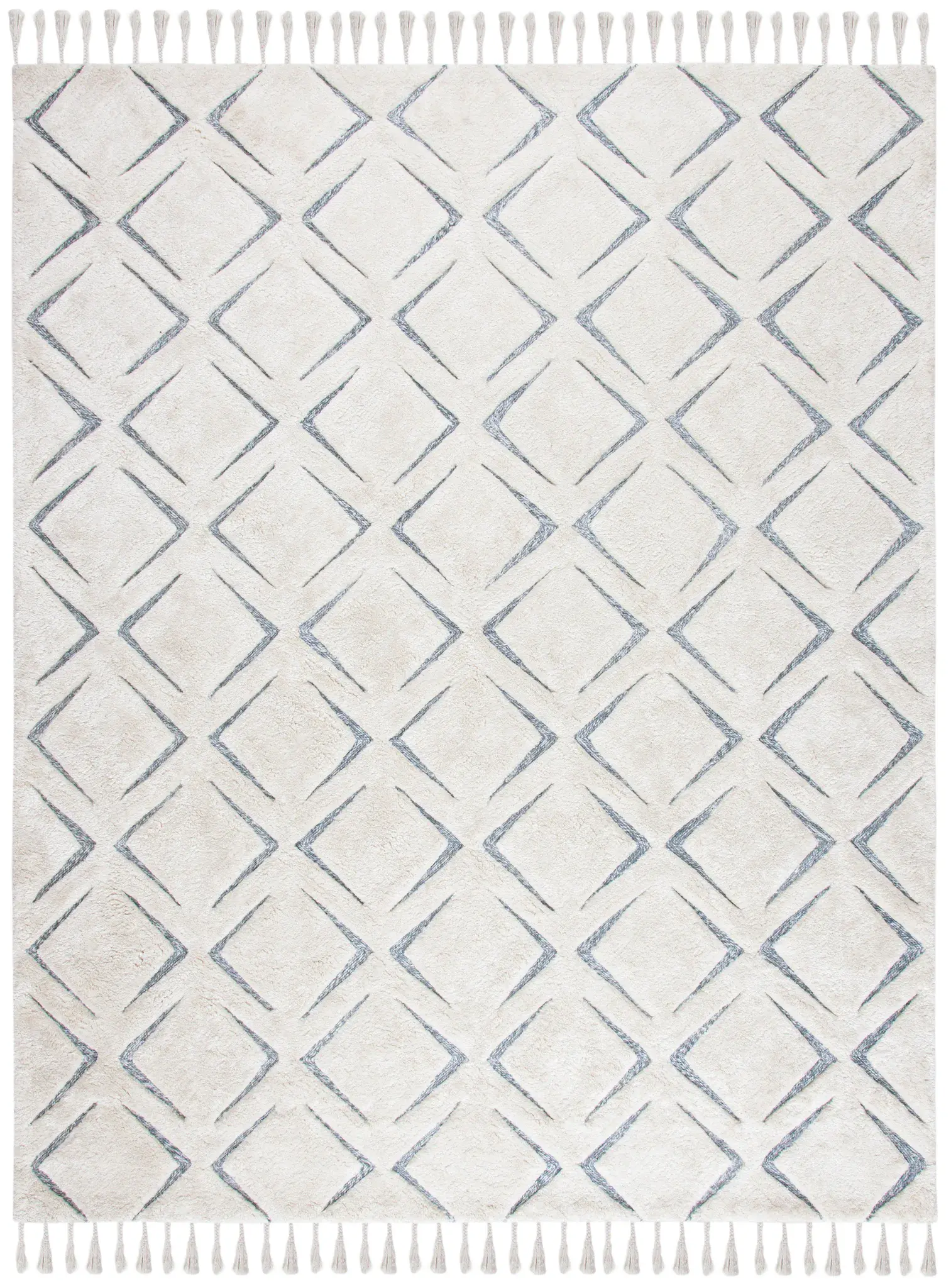 Sahara Moroccan Diamond Hand-Tufted Rug