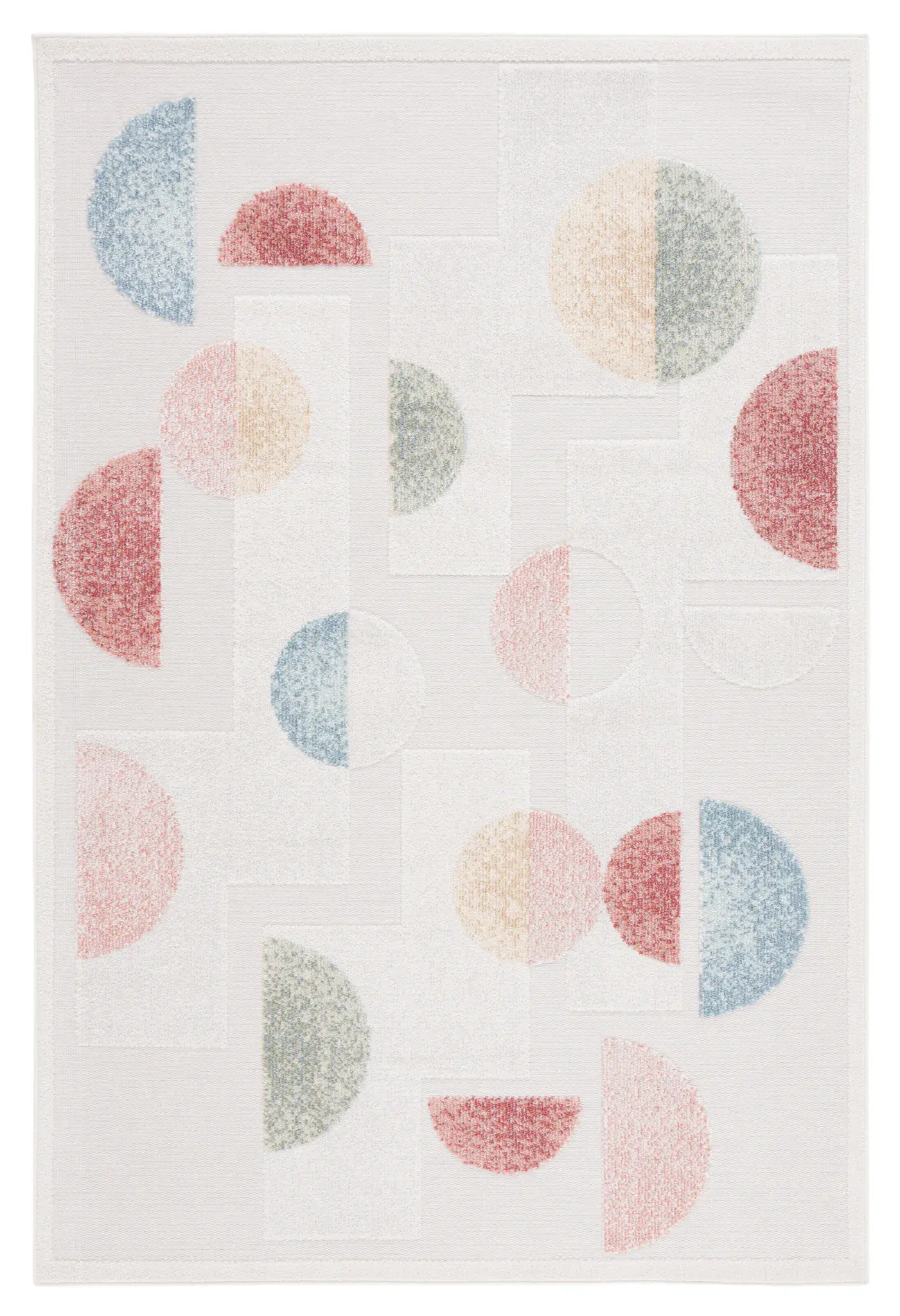 Sarasota Geometric Block Outdoor Rug
