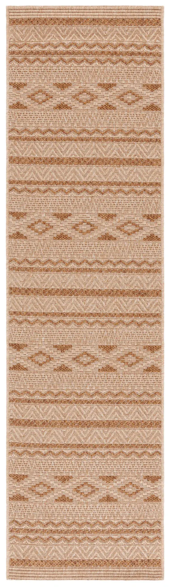 Sisal All-Weather Tribal Stripe Outdoor Rug