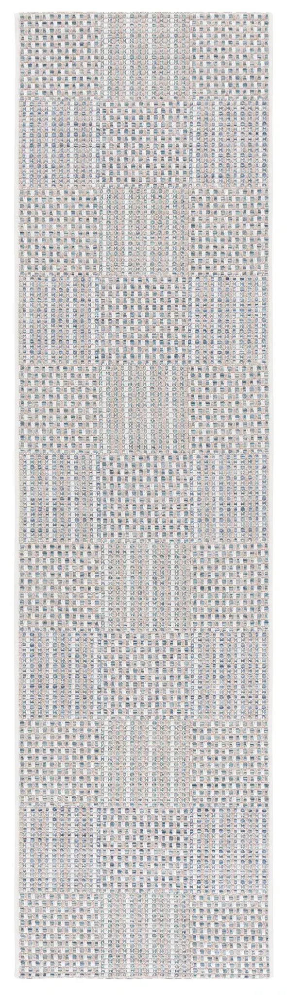 Sisal All-Weather Checkerboard Outdoor Rug