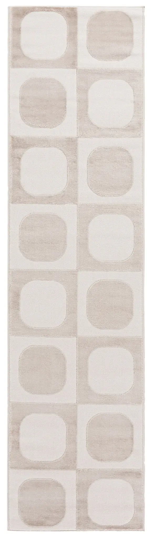 Saylor Rounded Checkerboard Rug
