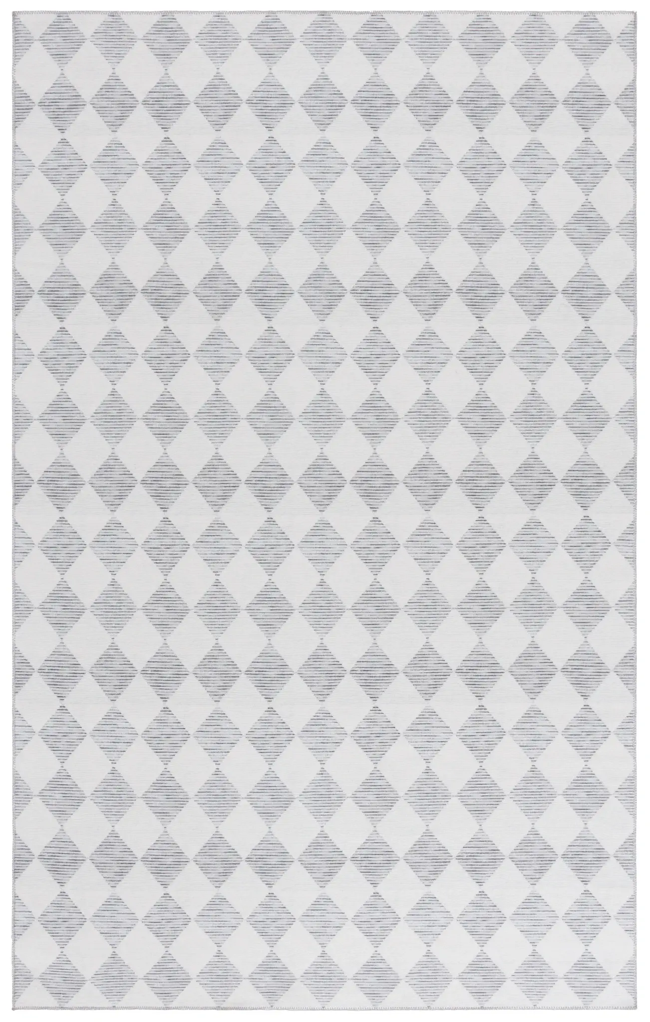 Santa Clara Small-Scale Diamond Washable Rug