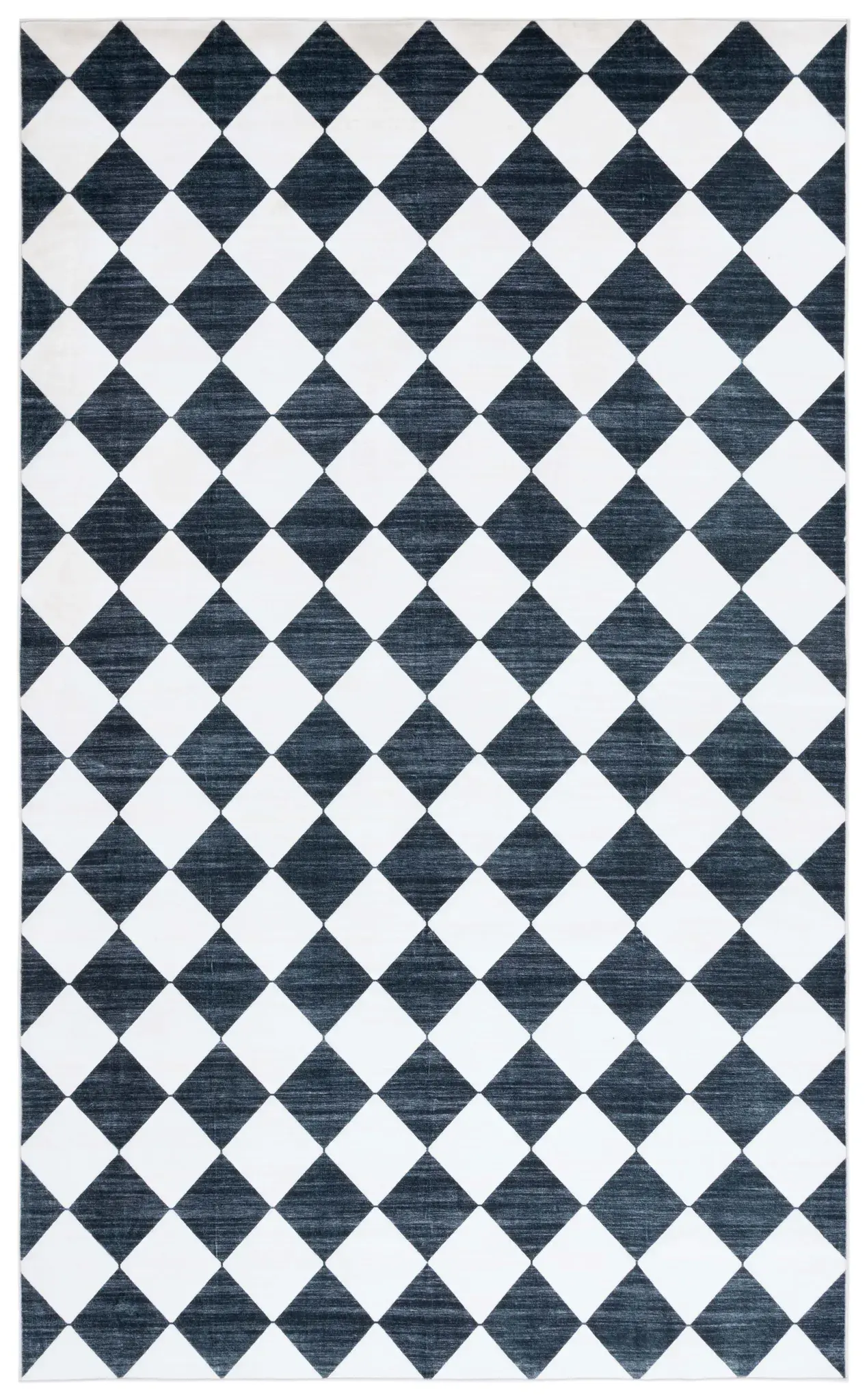Santa Clara Diamond Washable Rug