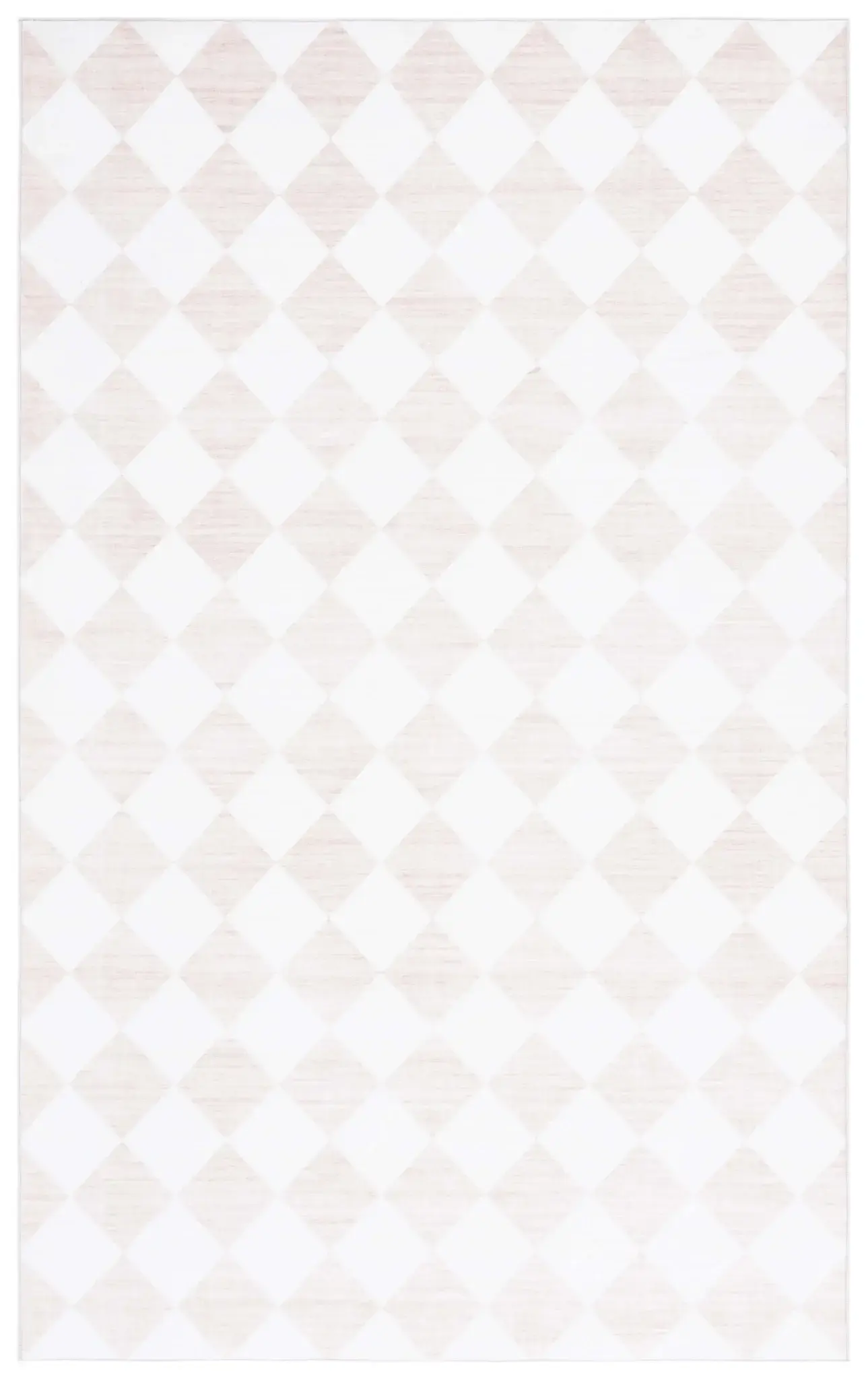Santa Clara Diamond Washable Rug