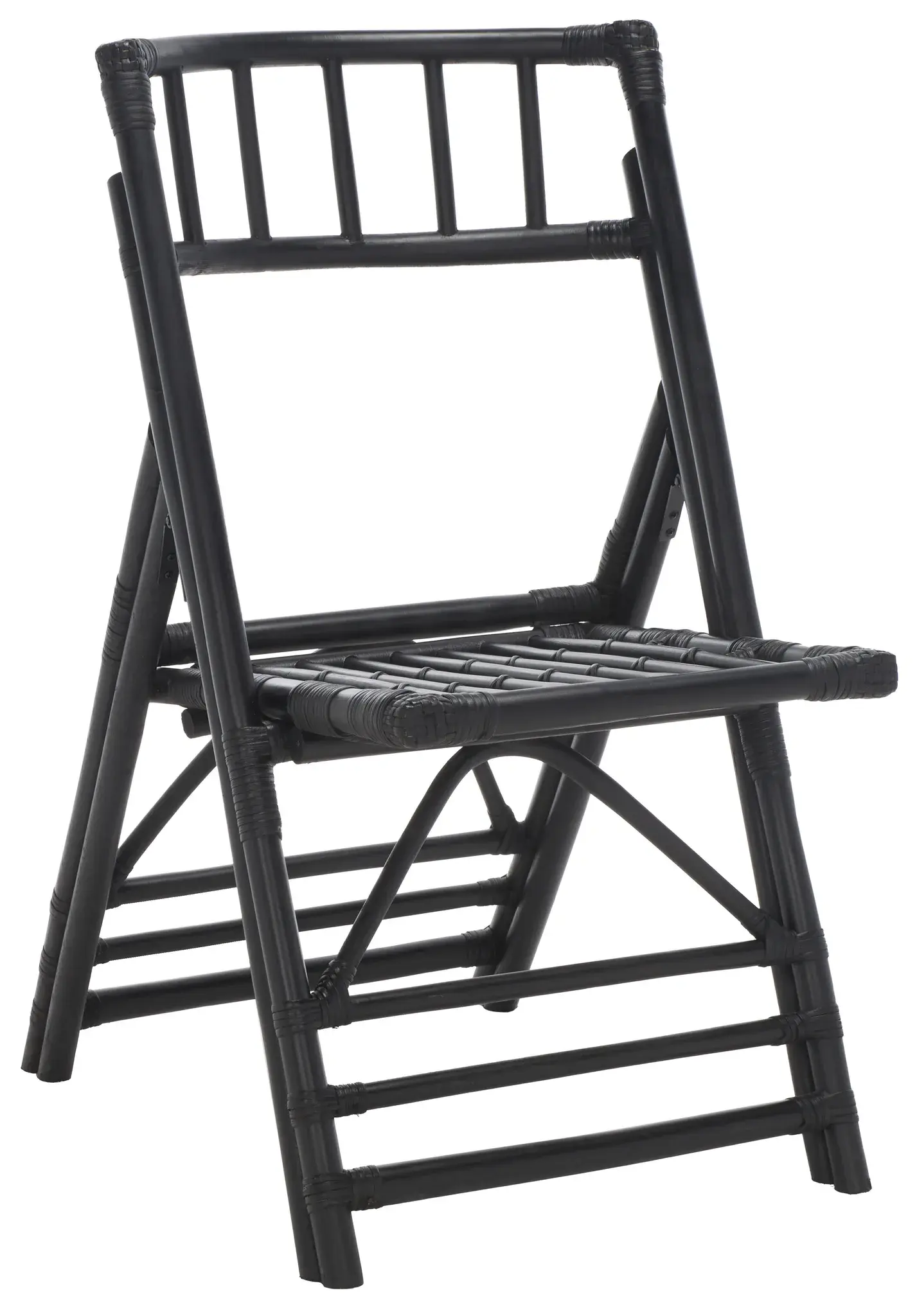 Maja Rattan Folding Accent Chair (Set of 2)