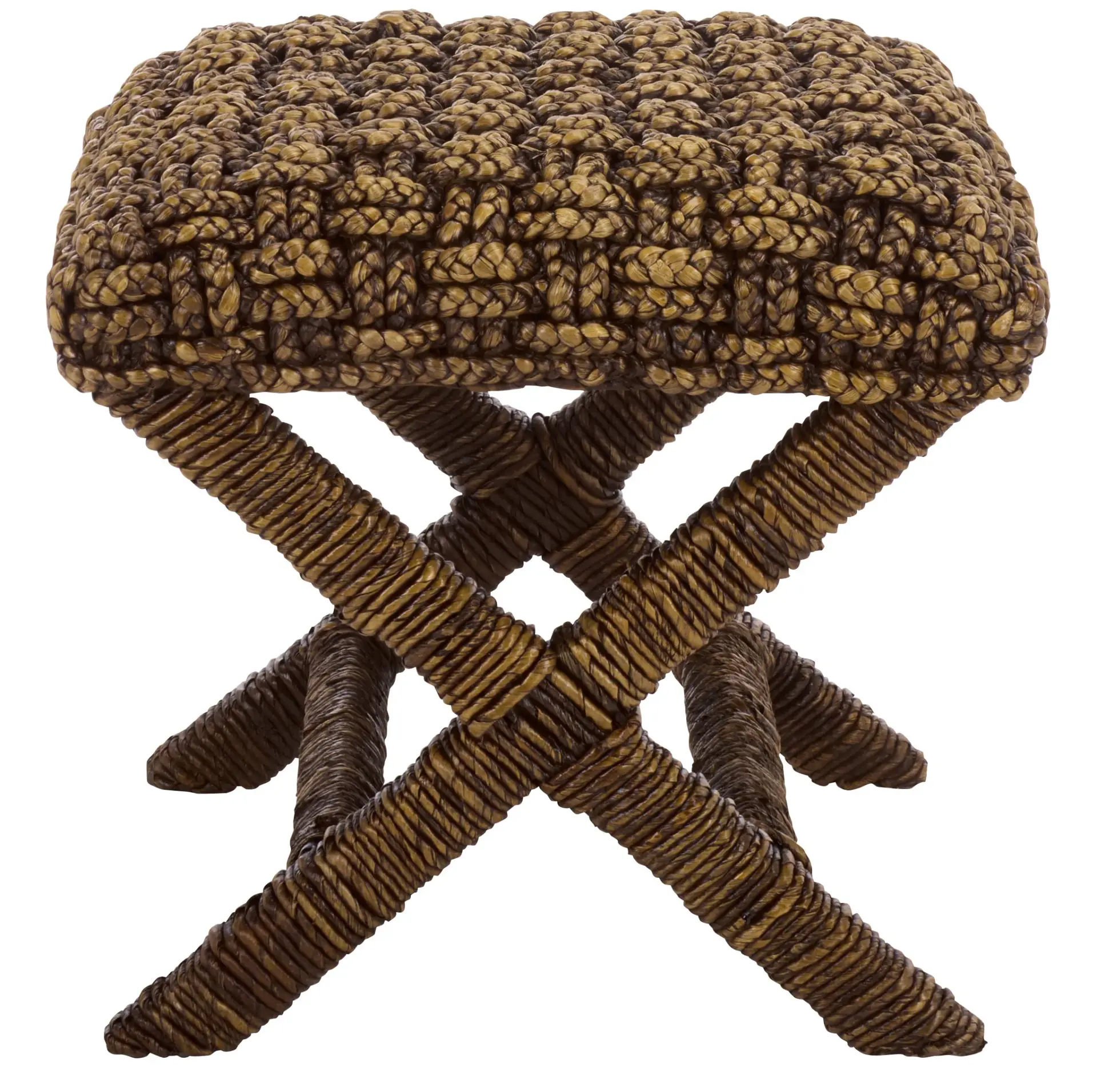 Trishan Woven Stool