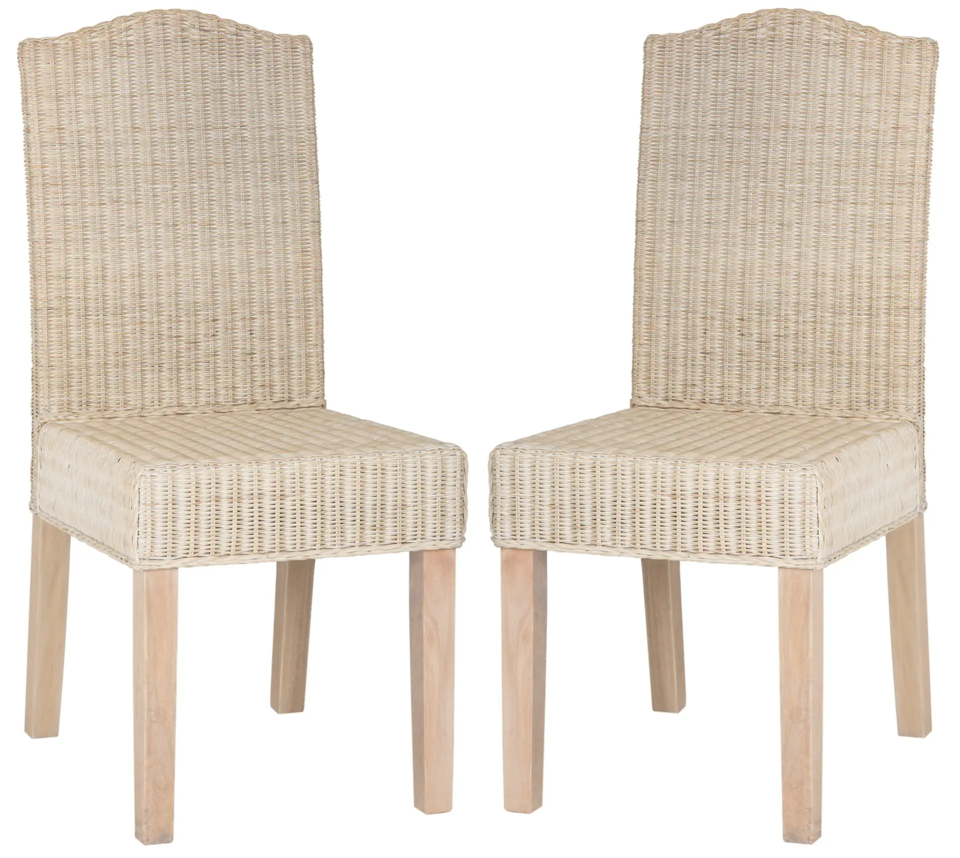 Odette Wicker Dining Chair (Set Of 2)