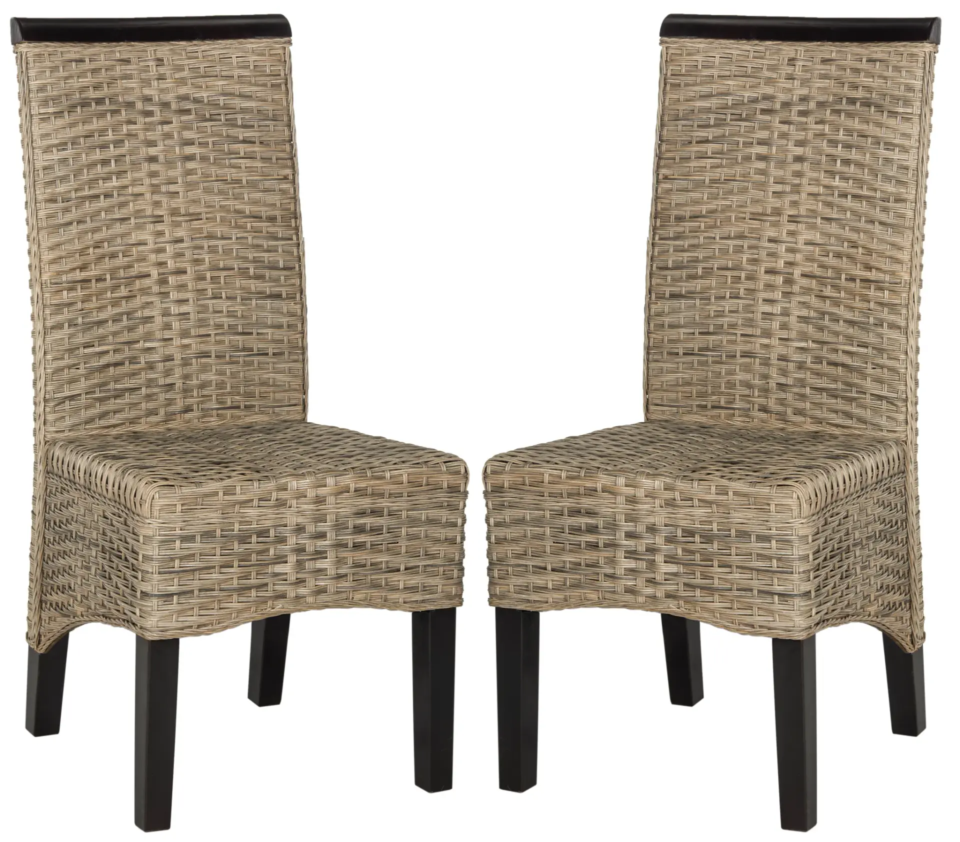 Ilya Wicker Dining Chair (Set of 2)
