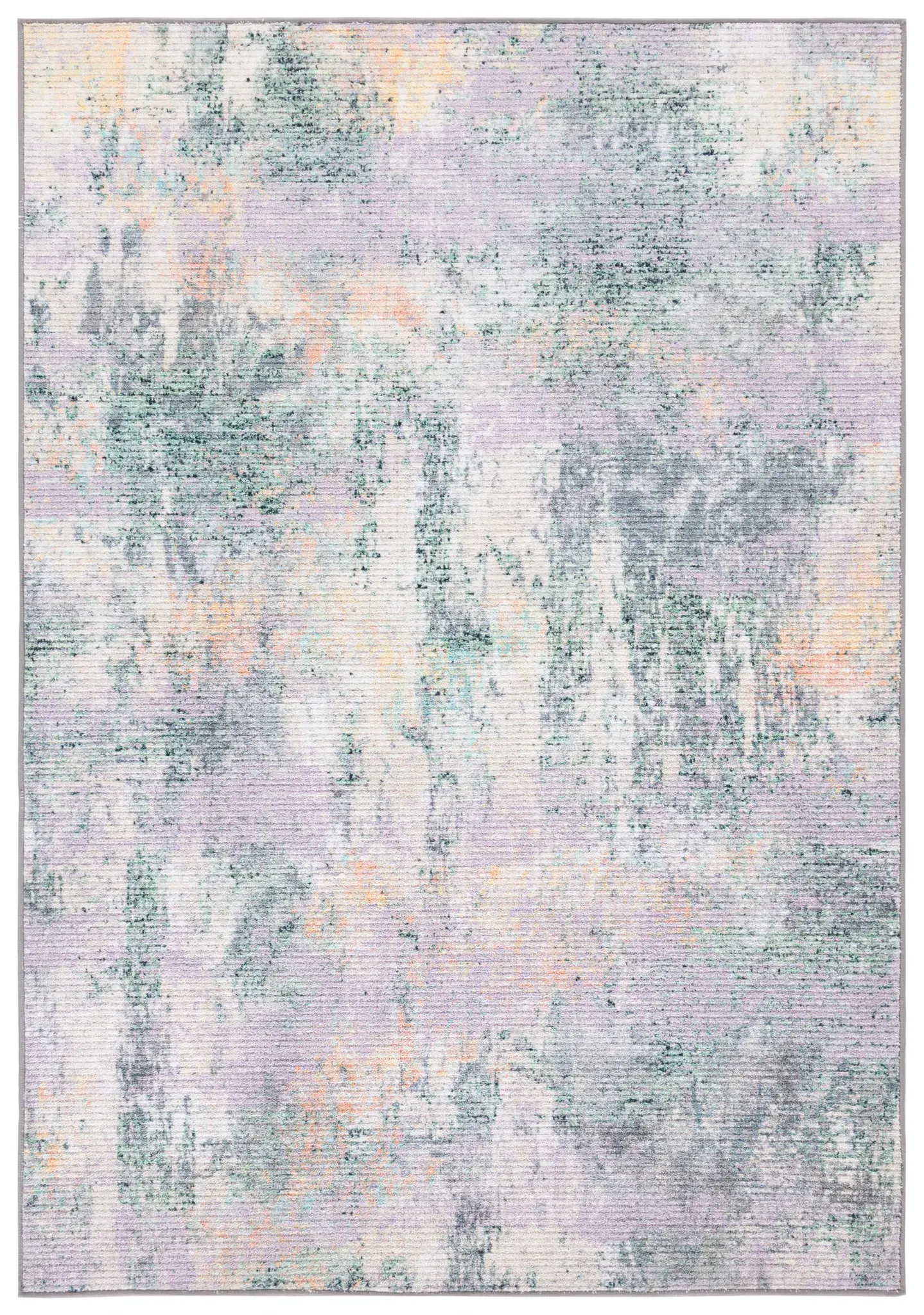 Sequoia Distressed Abstract Washable Rug