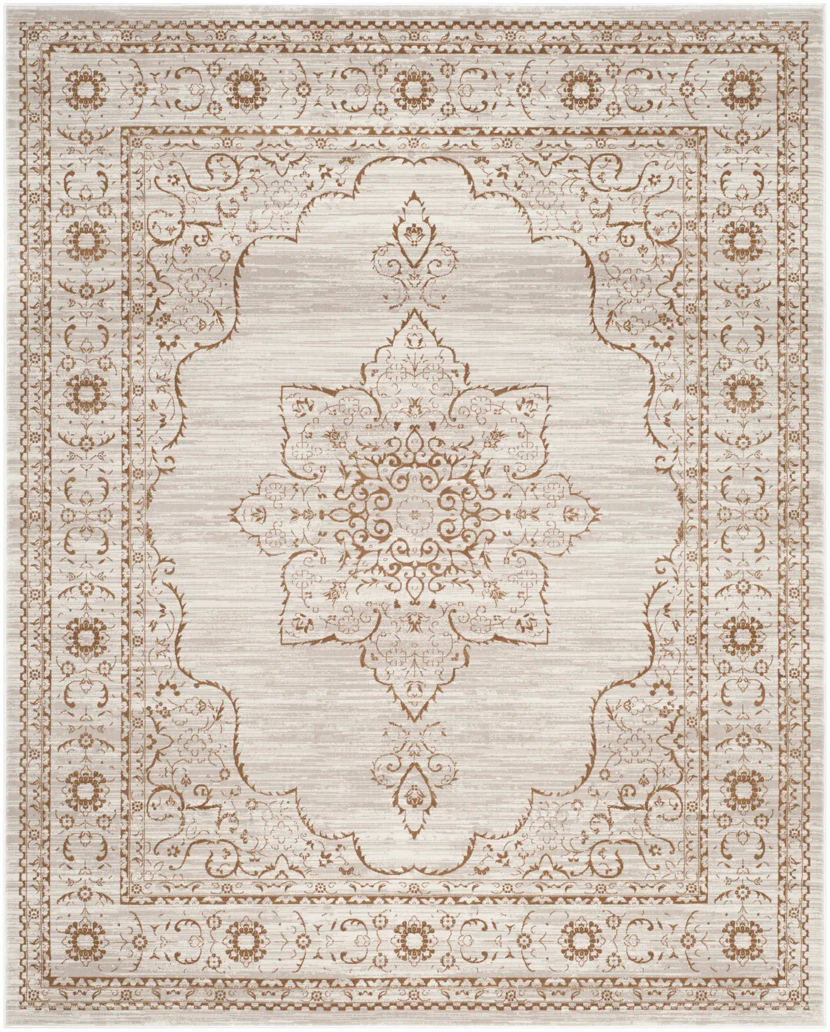 Serenity Floral Medallion Rug