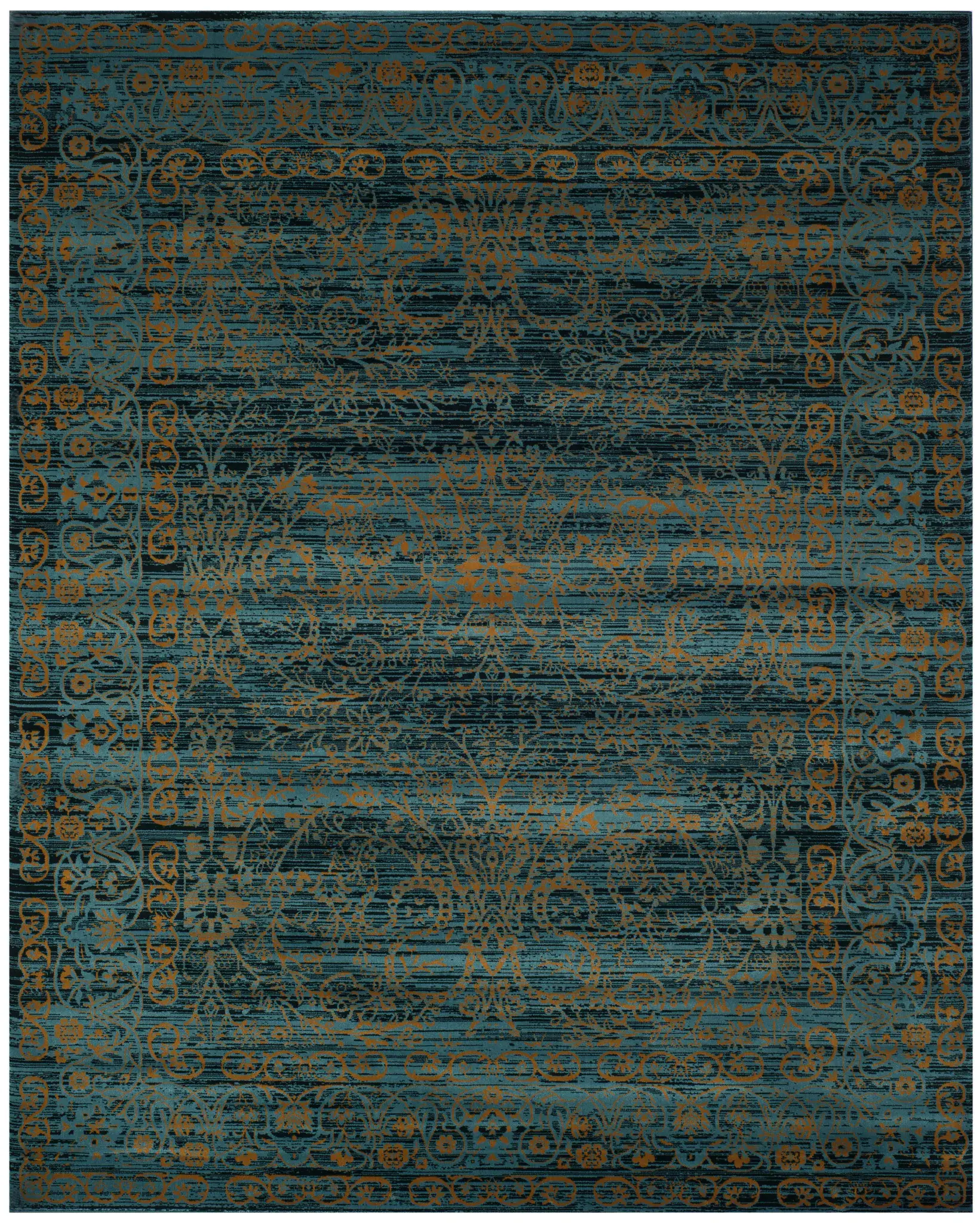 Serenity Distressed Floral Rug