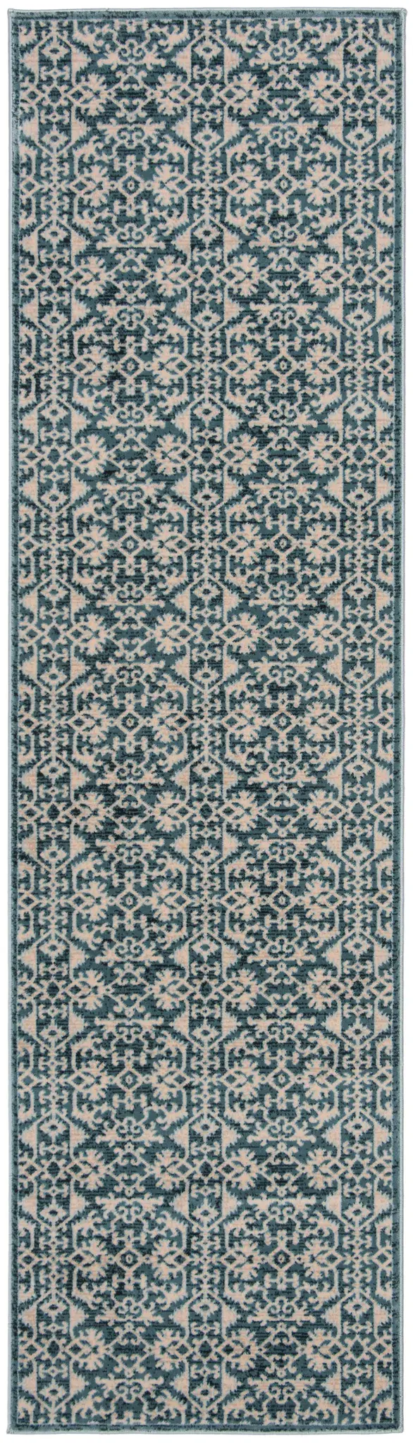 Serenity Floral Tile Rug