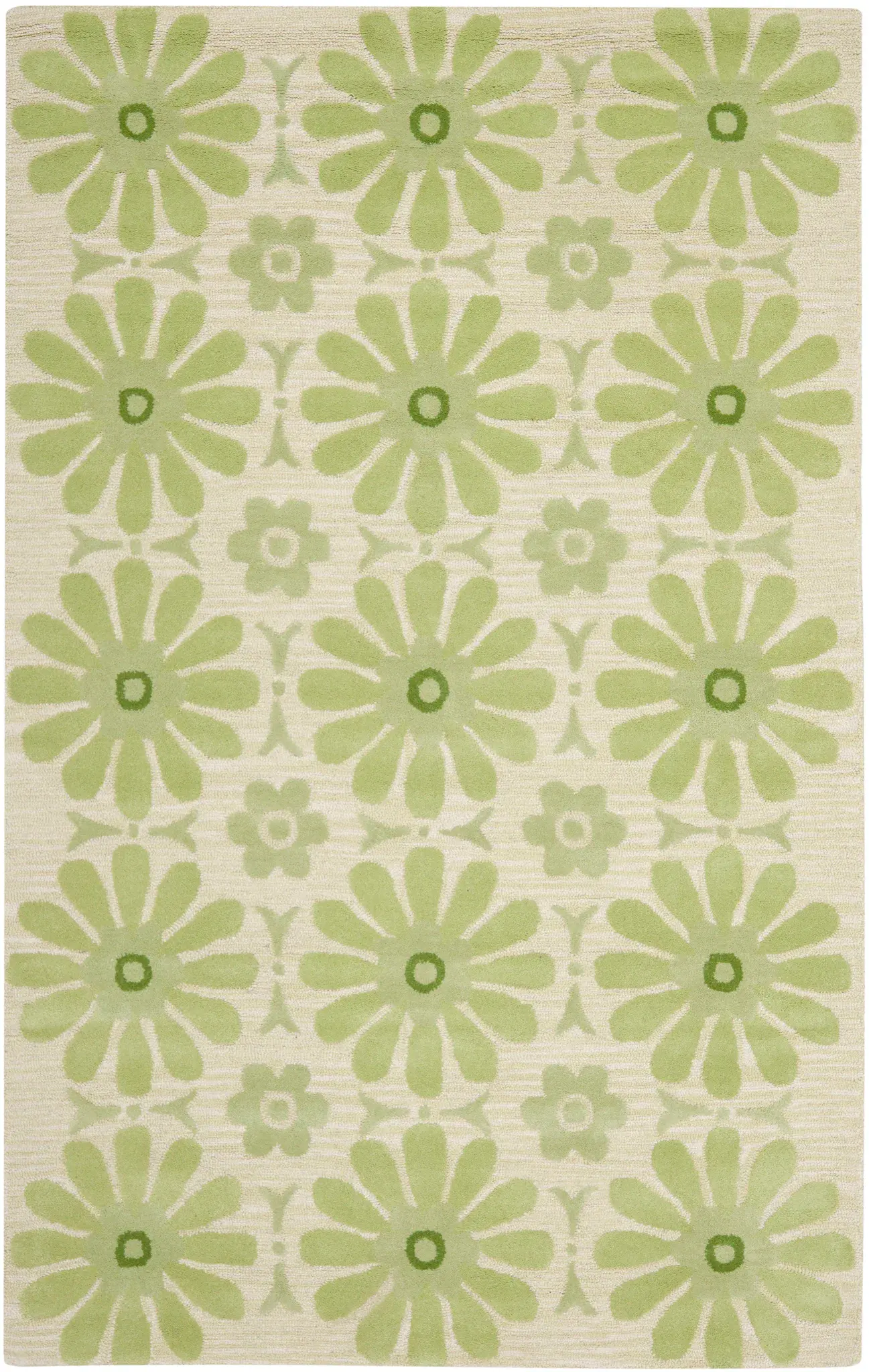 Safavieh Kids Daisy Grid Hand-Tufted Wool Rug