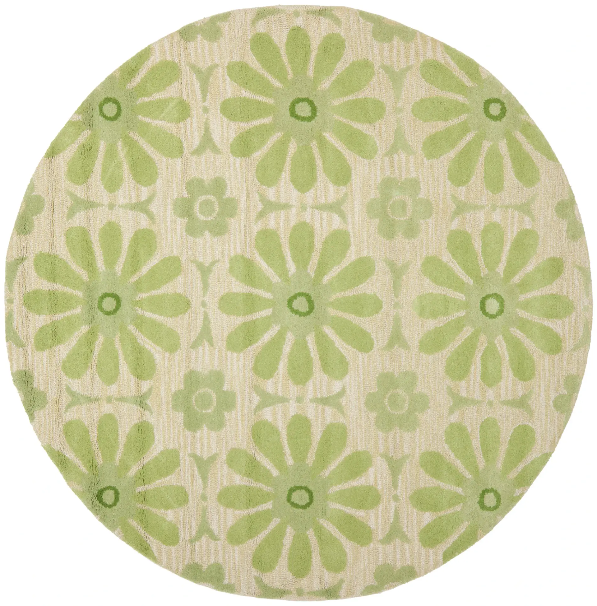 Safavieh Kids Daisy Grid Hand-Tufted Wool Rug