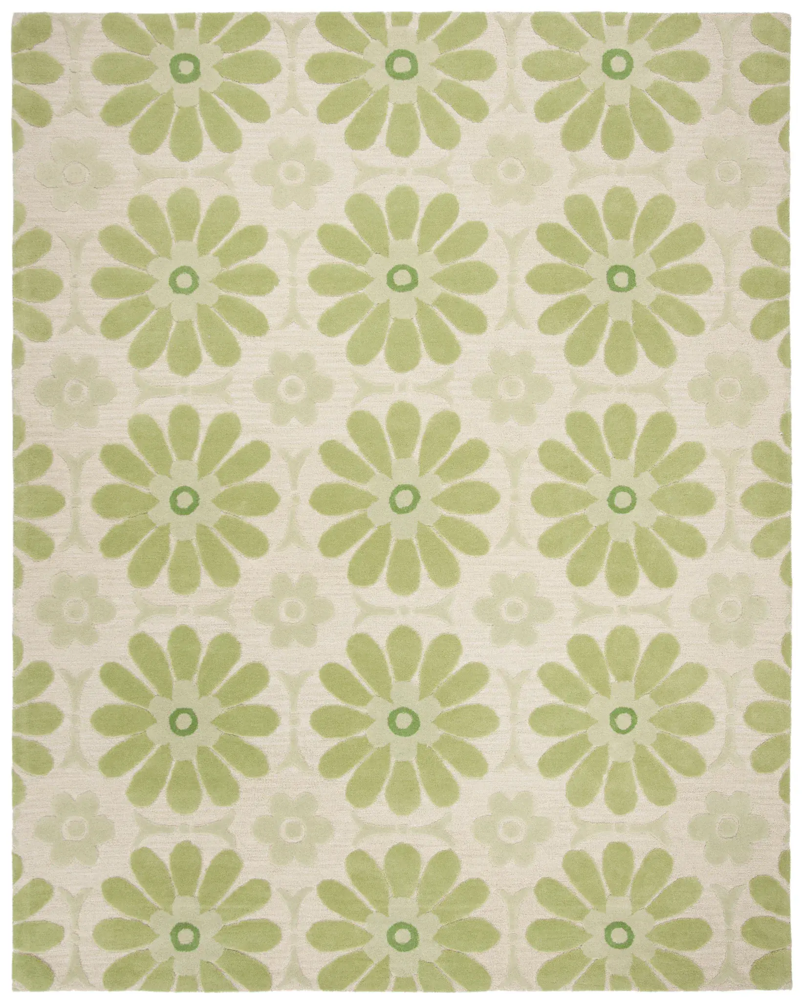 Safavieh Kids Daisy Grid Hand-Tufted Wool Rug