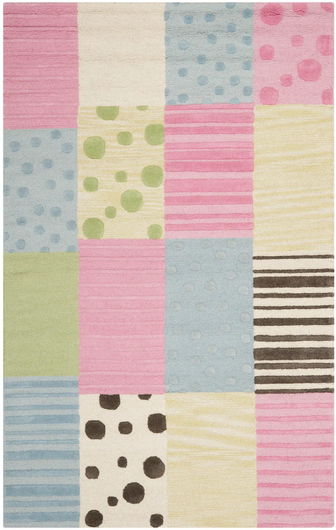 Safavieh Kids Patchwork Blocks Hand-Tufted Rug