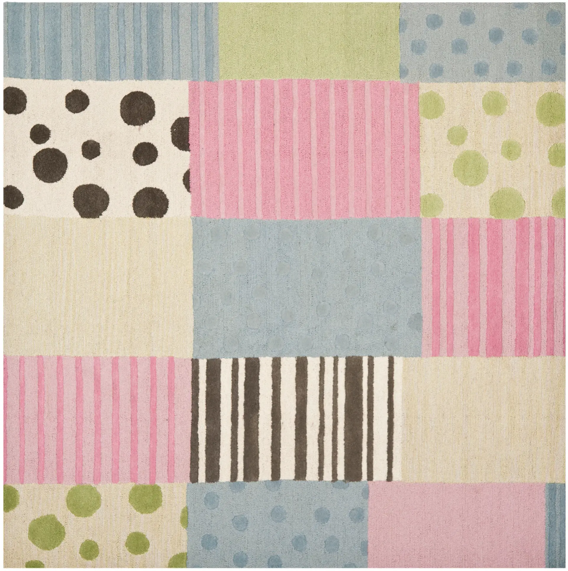 Safavieh Kids Patchwork Blocks Hand-Tufted Rug
