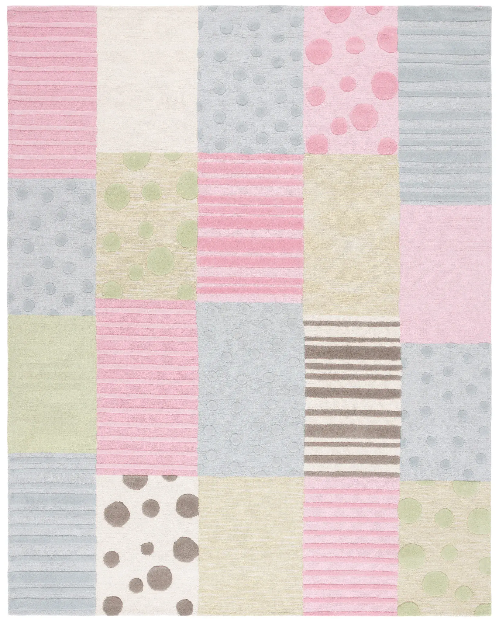 Safavieh Kids Patchwork Blocks Hand-Tufted Rug