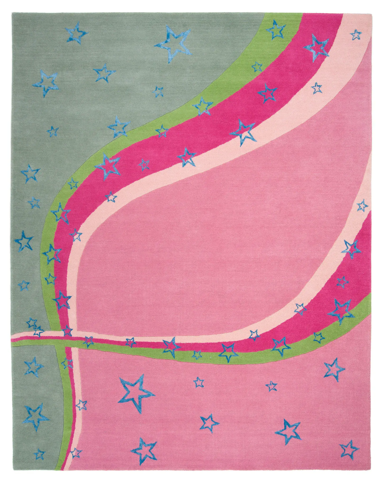 Safavieh Kids Star And Band Hand-Tufted Rug
