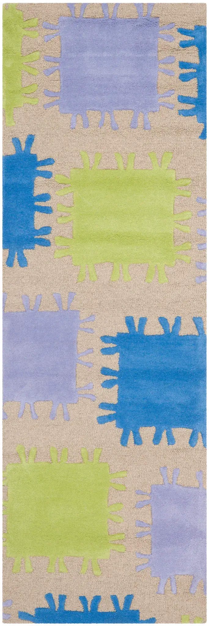 Safavieh Kids Fringed Square Hand-Tufted Rug