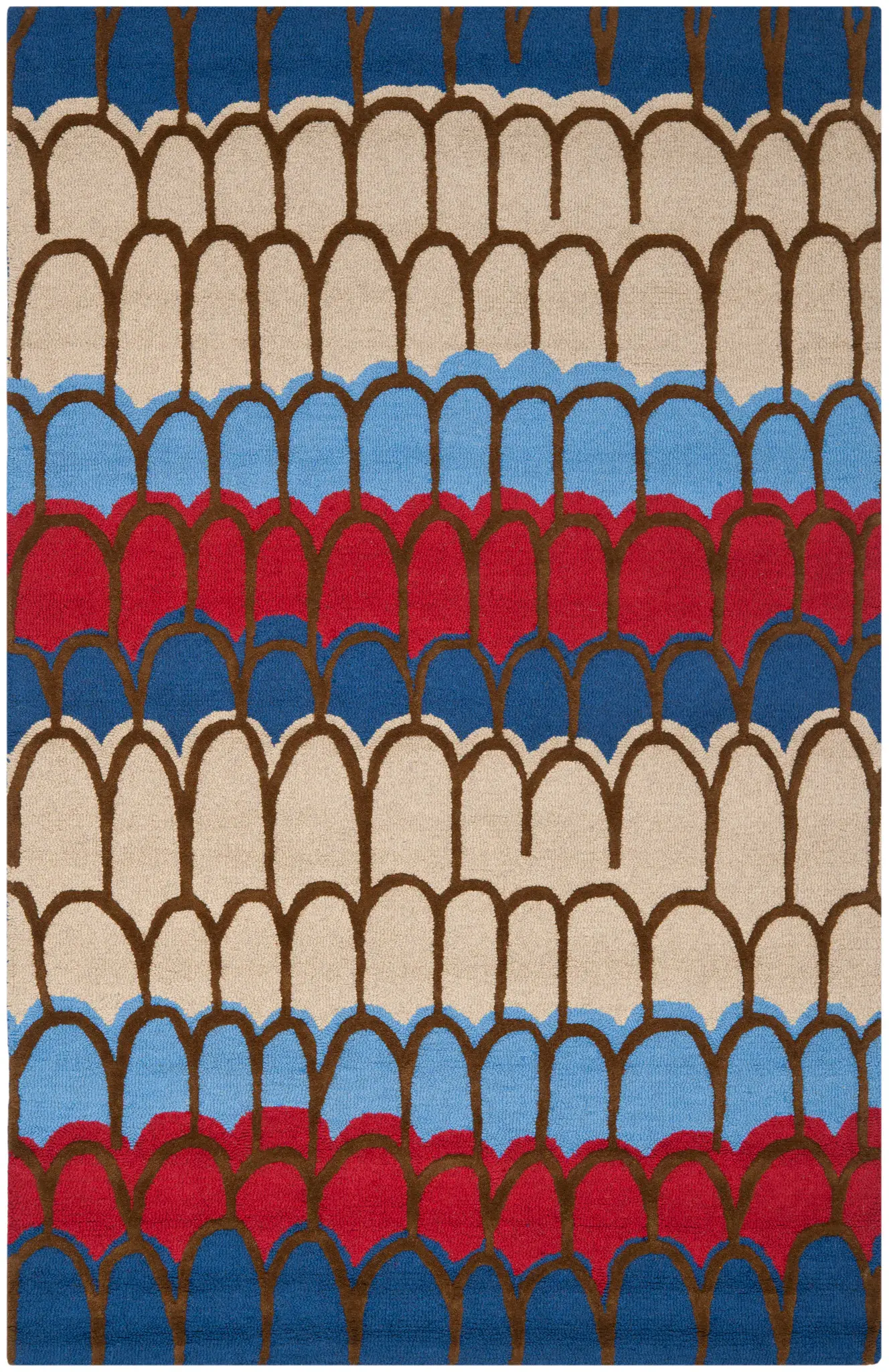 Safavieh Kids Scalloped Hand-Tufted Rug