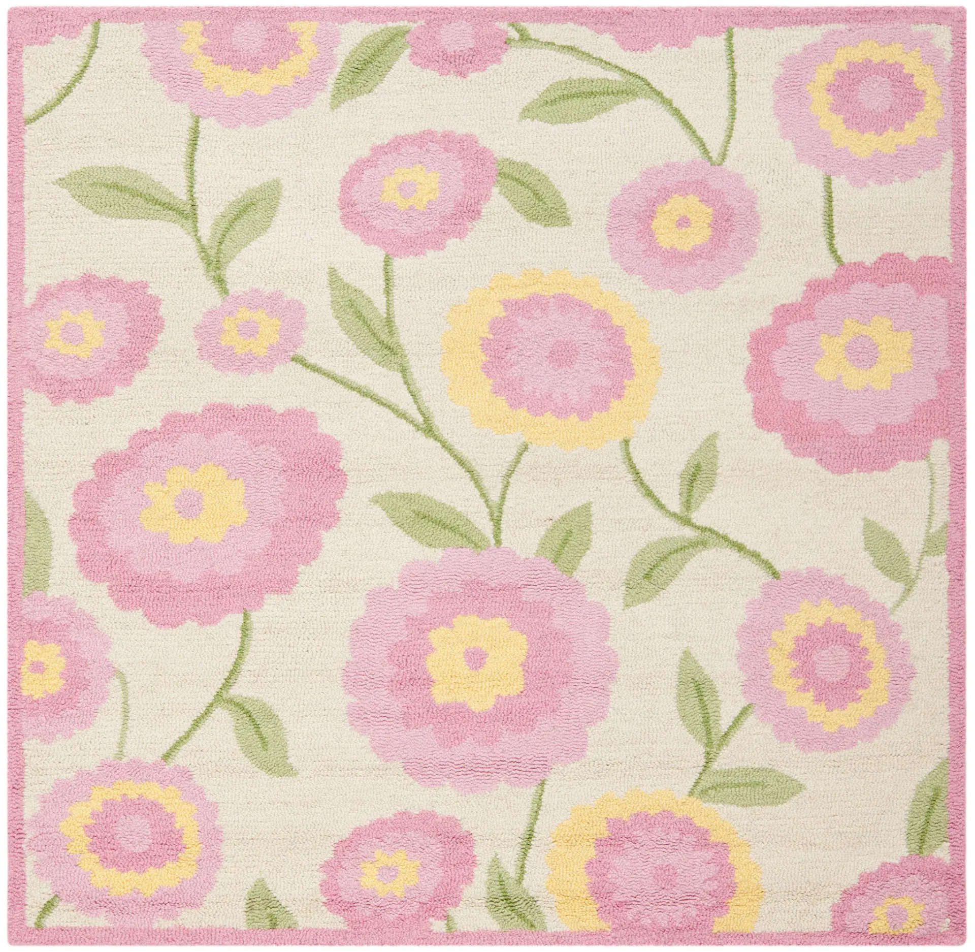 Safavieh Kids Trailing Floral Hand-Tufted Wool Rug