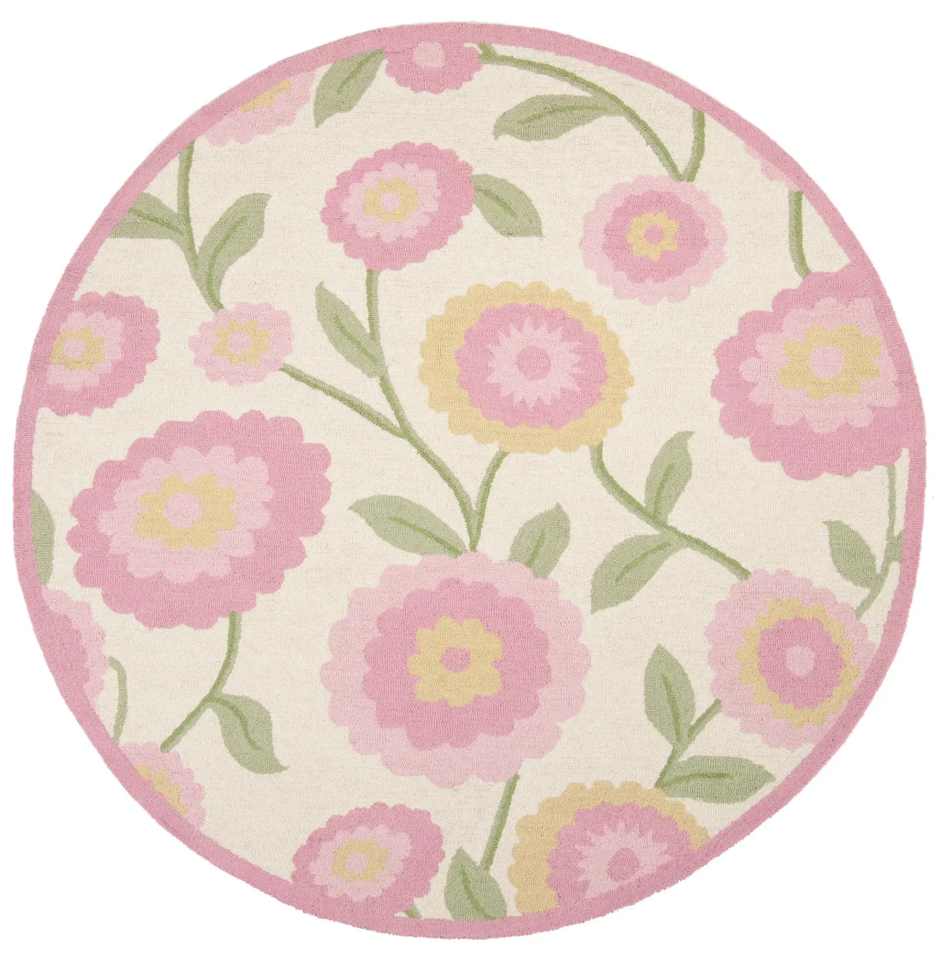 Safavieh Kids Trailing Floral Hand-Tufted Wool Rug