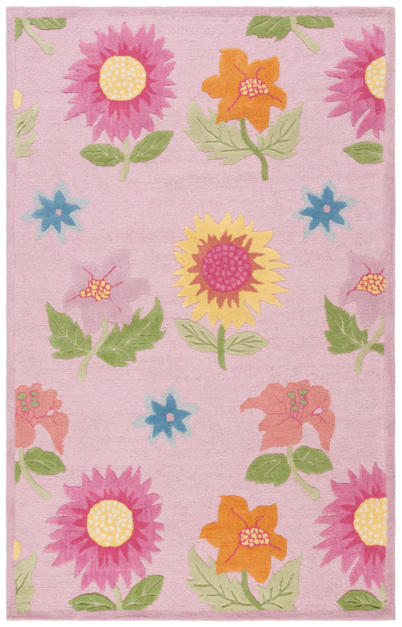 Safavieh Kids Floral Garden Hand-Tufted Wool Rug