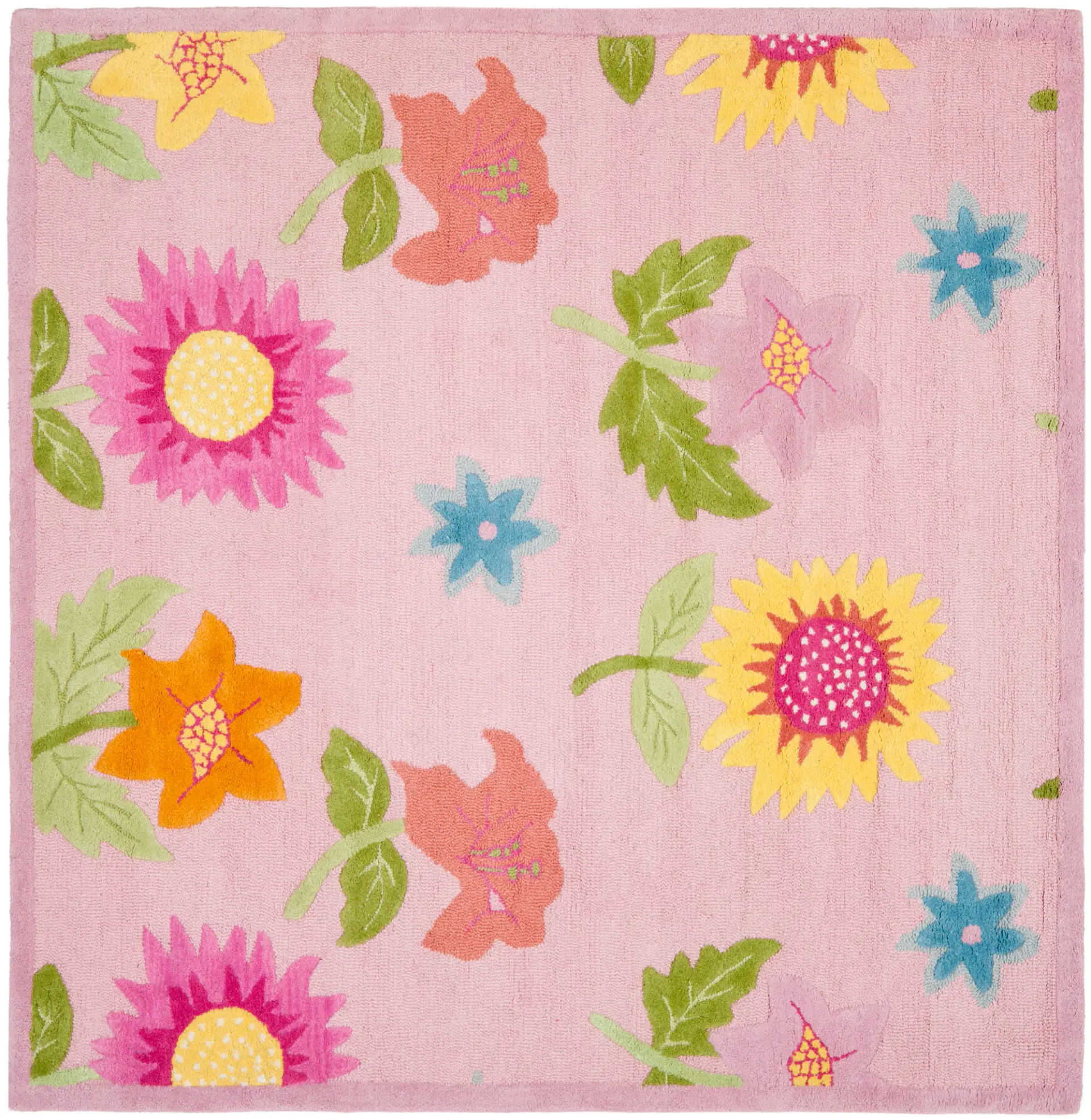 Safavieh Kids Floral Garden Hand-Tufted Wool Rug