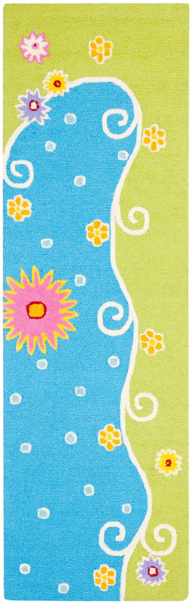 Safavieh Kids Garden Pond Floral Hand-Tufted Rug