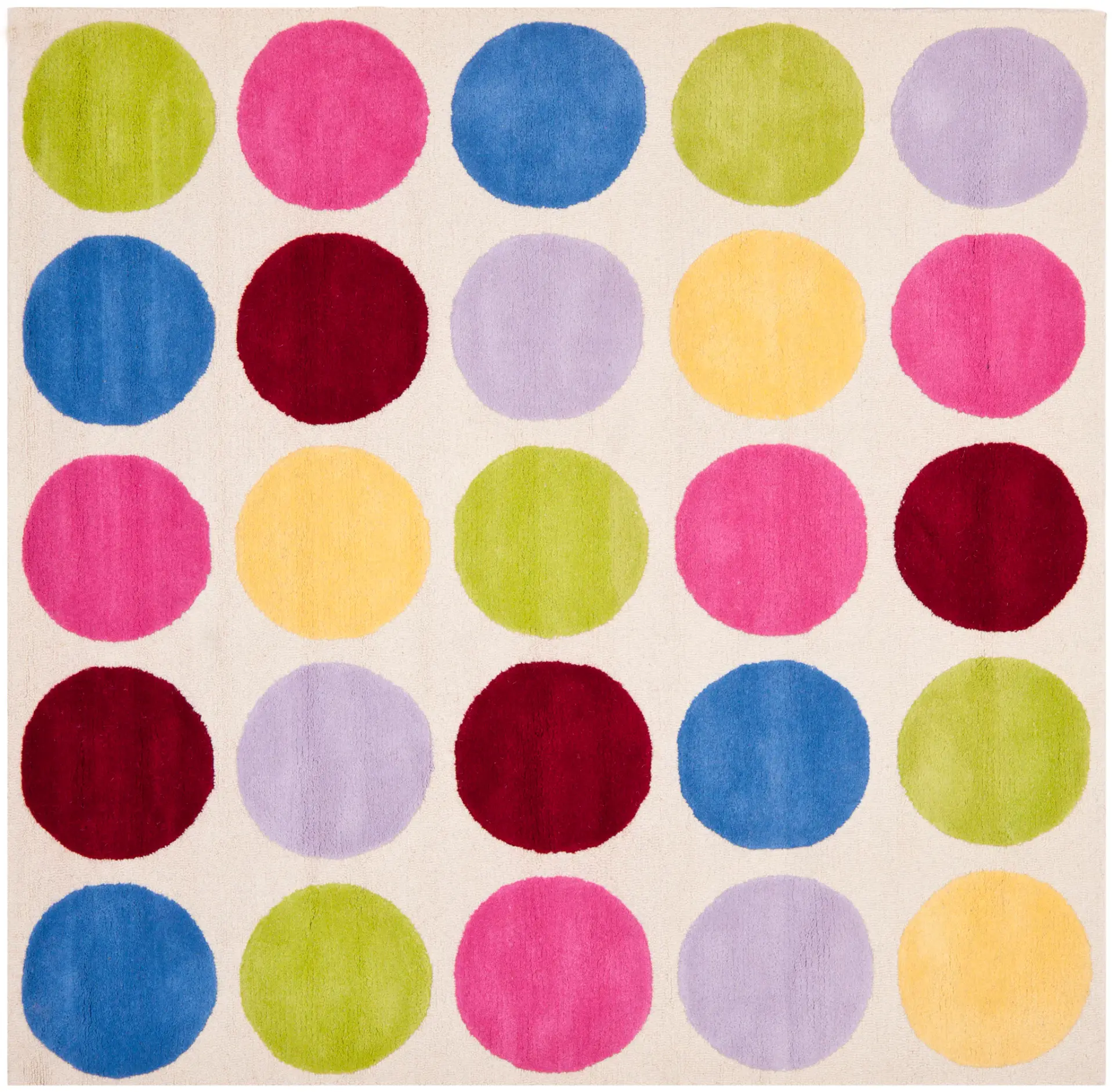 Safavieh Kids Polka Dot Hand-Tufted Rug
