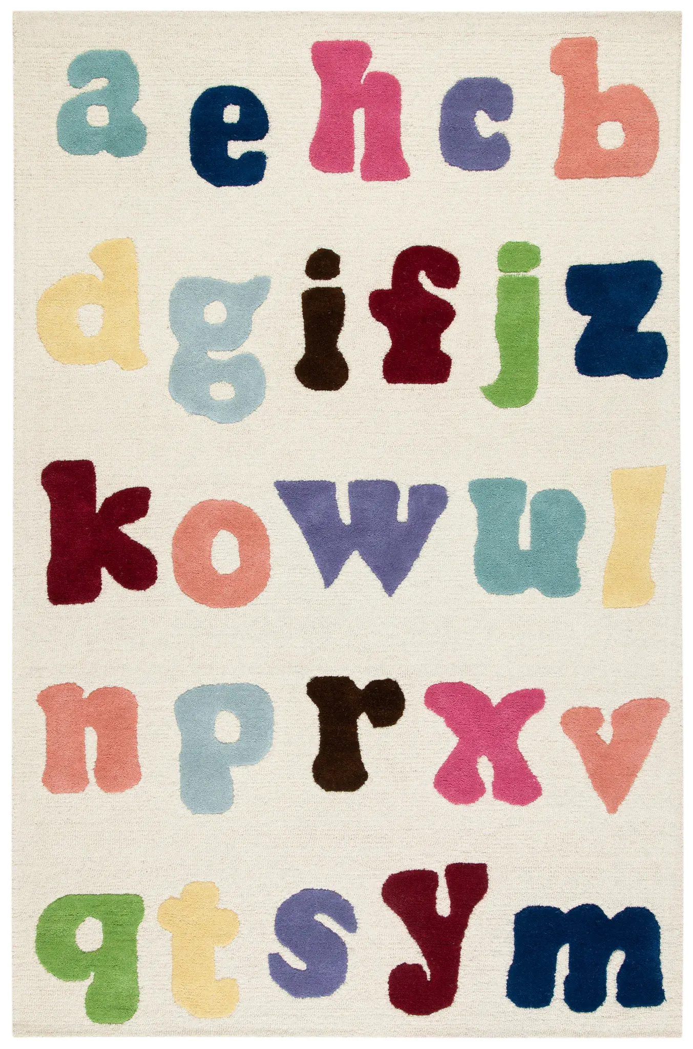 Safavieh Kids Alphabet Hand-Tufted Wool Rug
